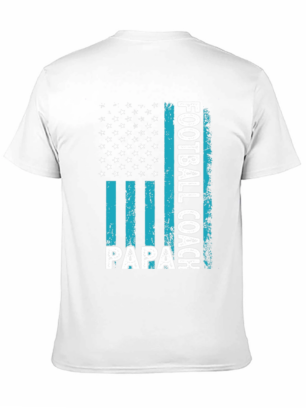 Football Coach Papa Graphic T-Shirt