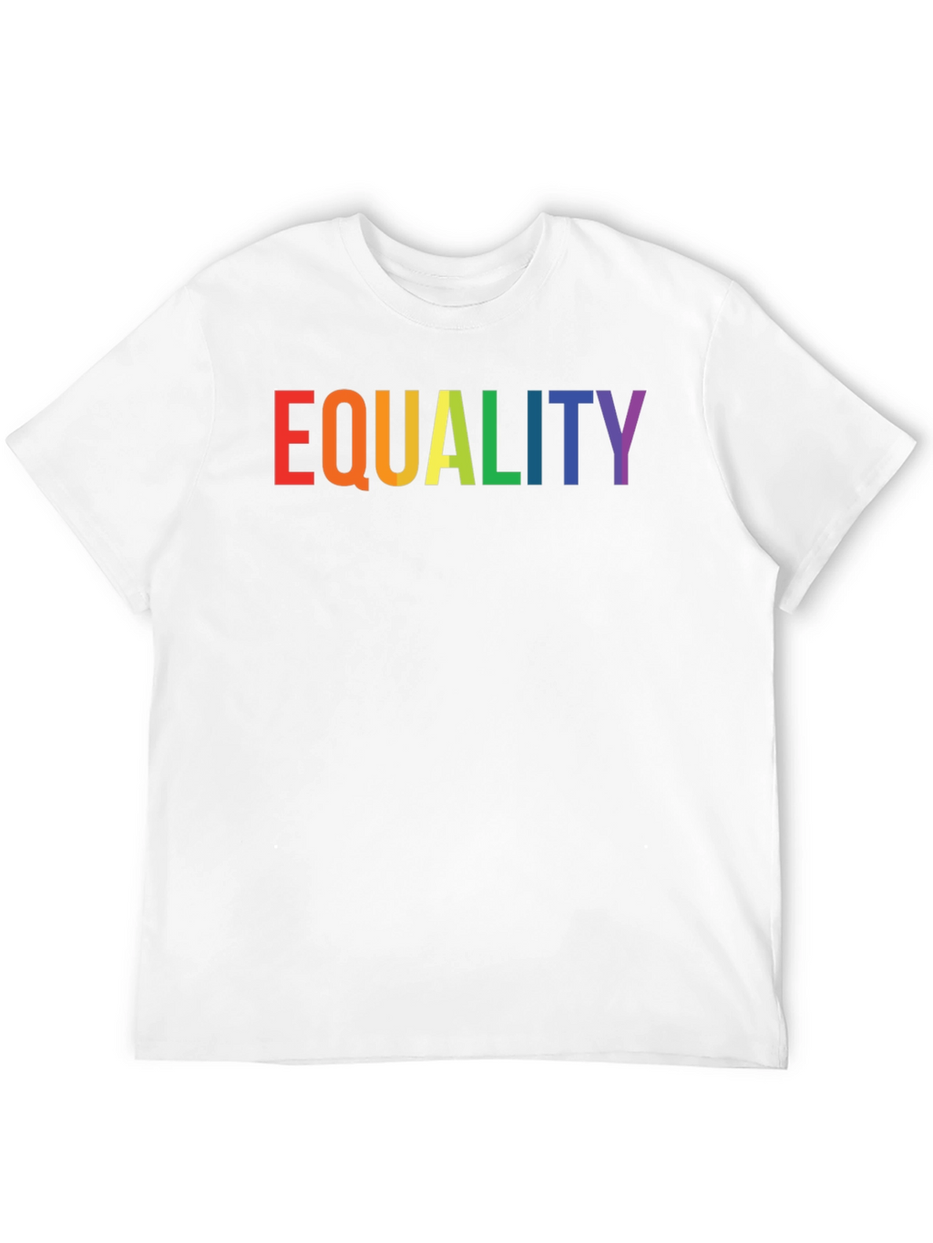 Equality Rainbow Pride T-Shirt - Black