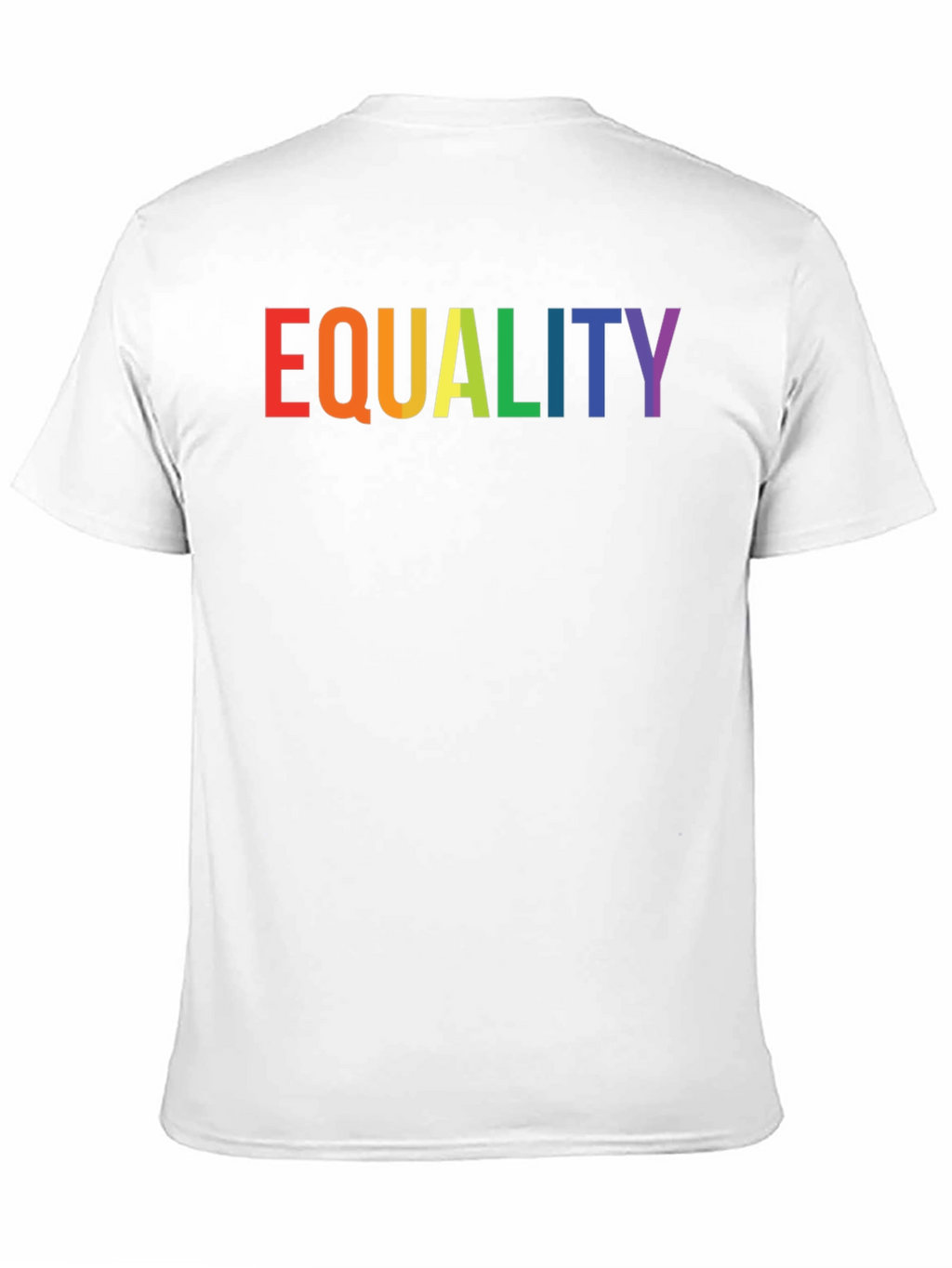 Equality Rainbow Pride T-Shirt - Black