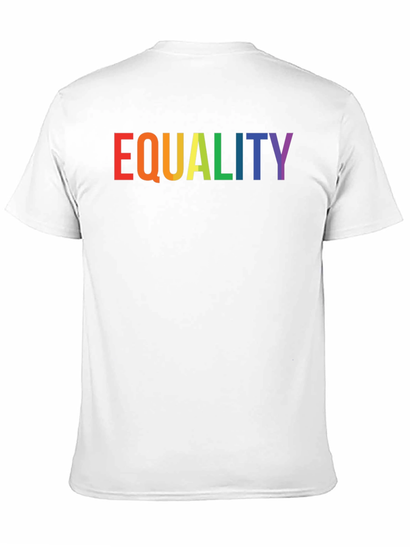 Equality Rainbow Pride T-Shirt - Black