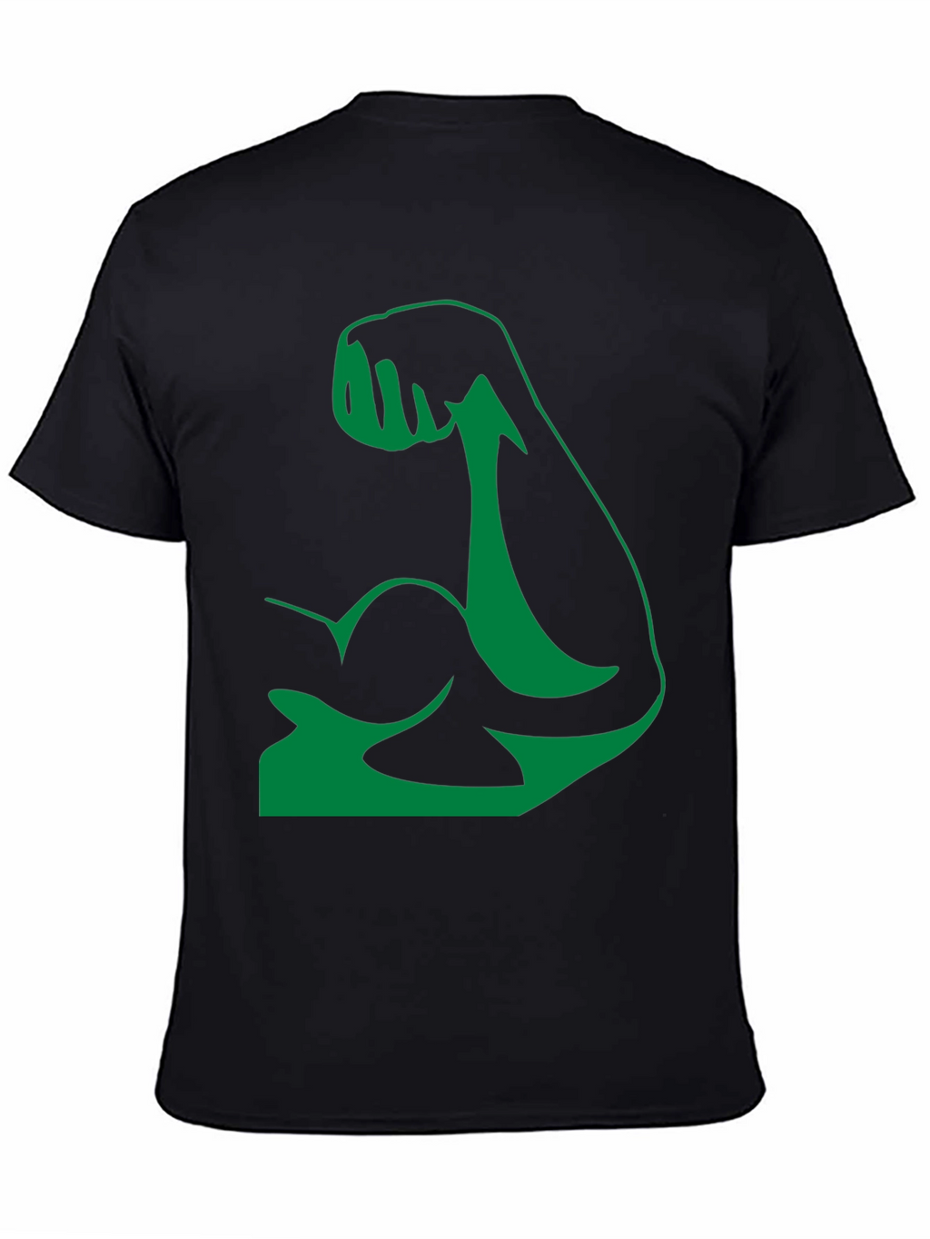 Hulk Arm Black T-Shirt - Show Your Strength!