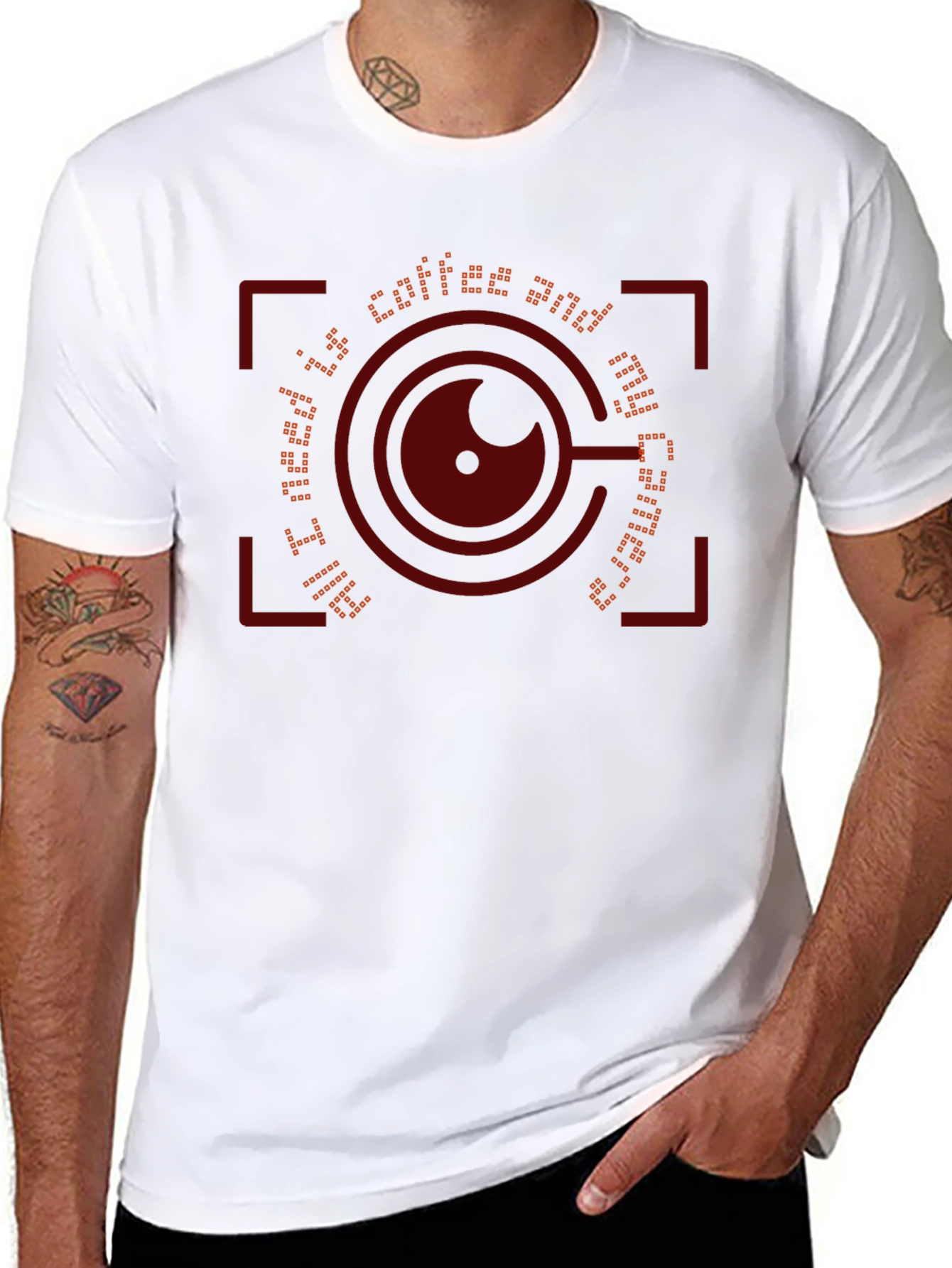 Coffee and Camera T-Shirt - Photography Enthusiast