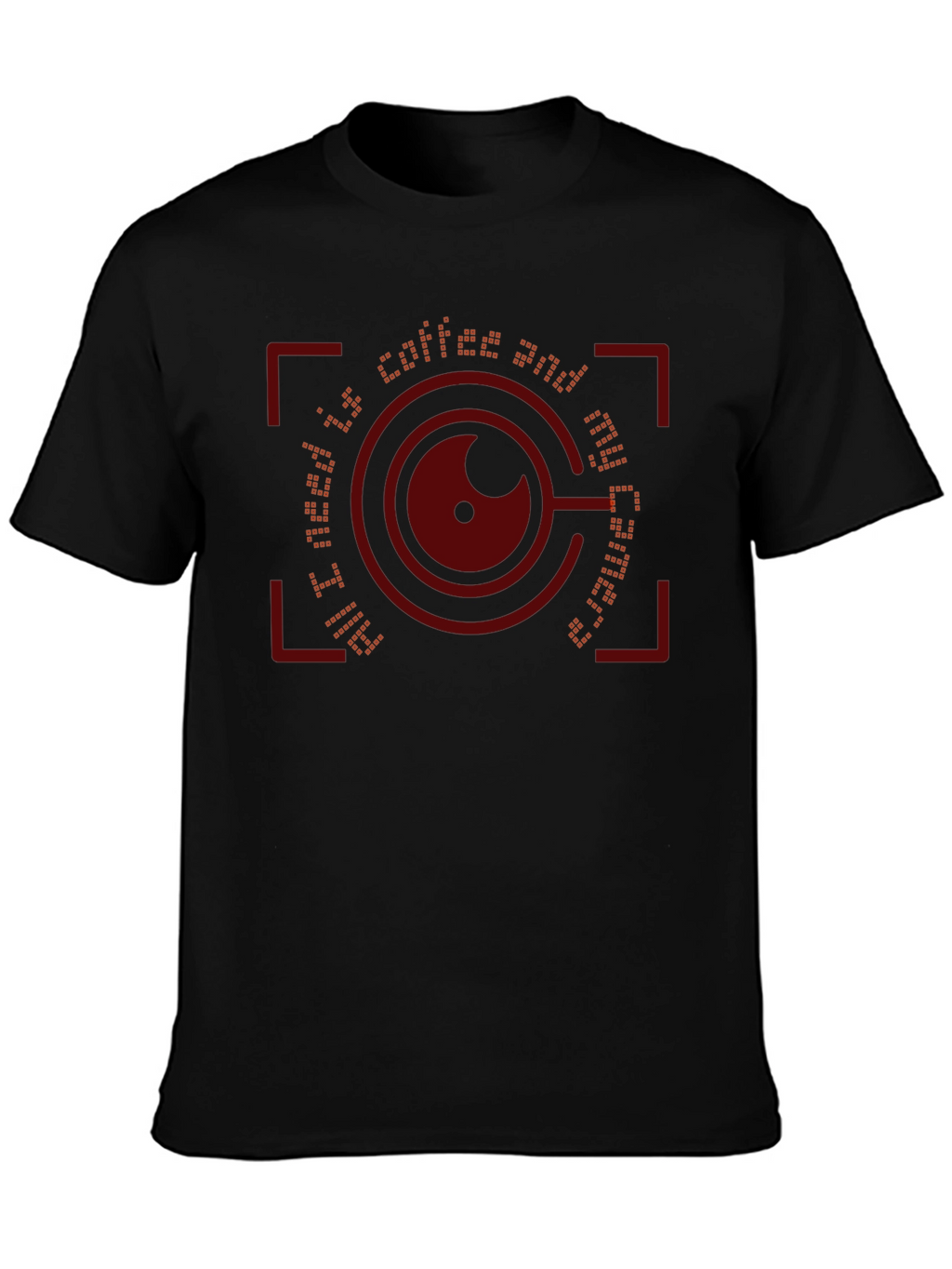 Coffee and Camera T-Shirt - Photography Enthusiast