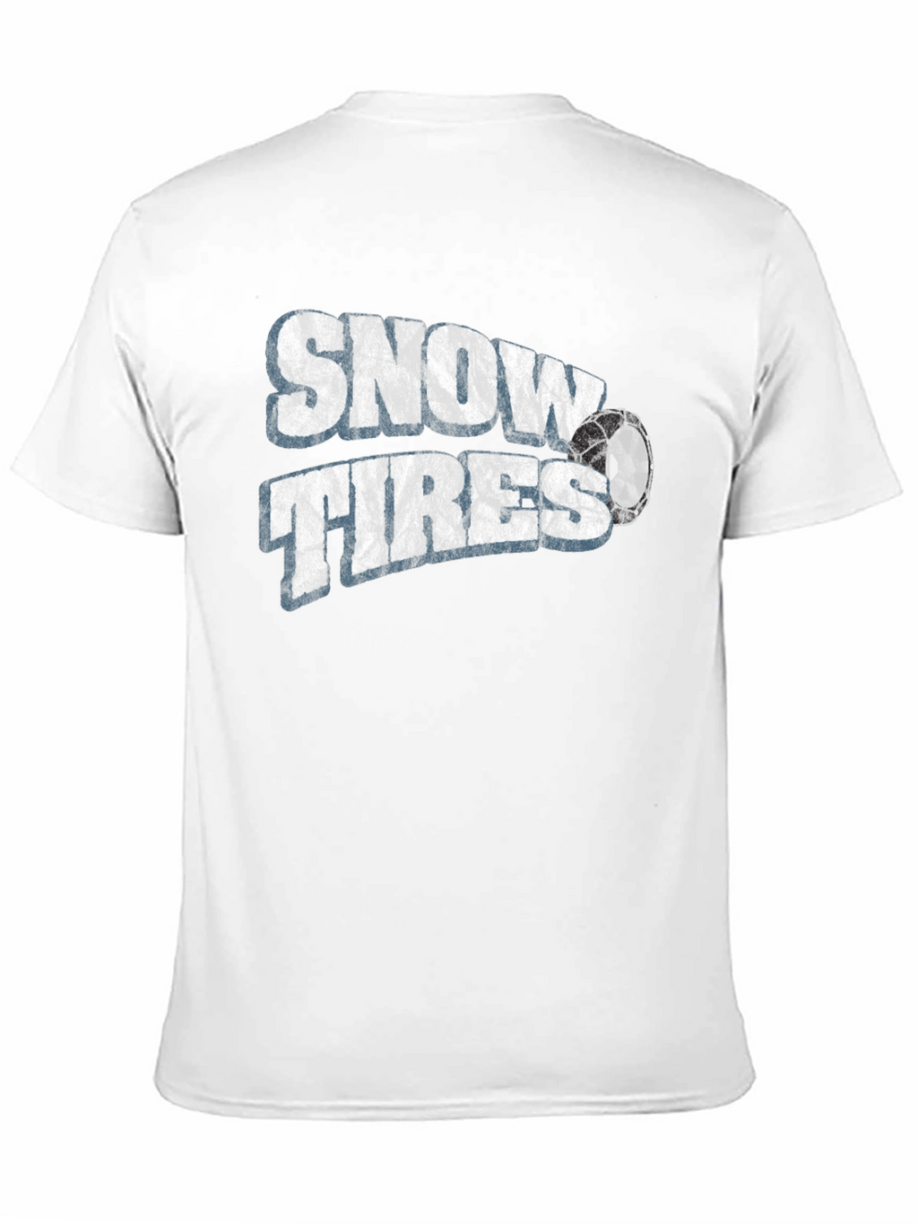 Snow Tires Graphic T-Shirt - Black