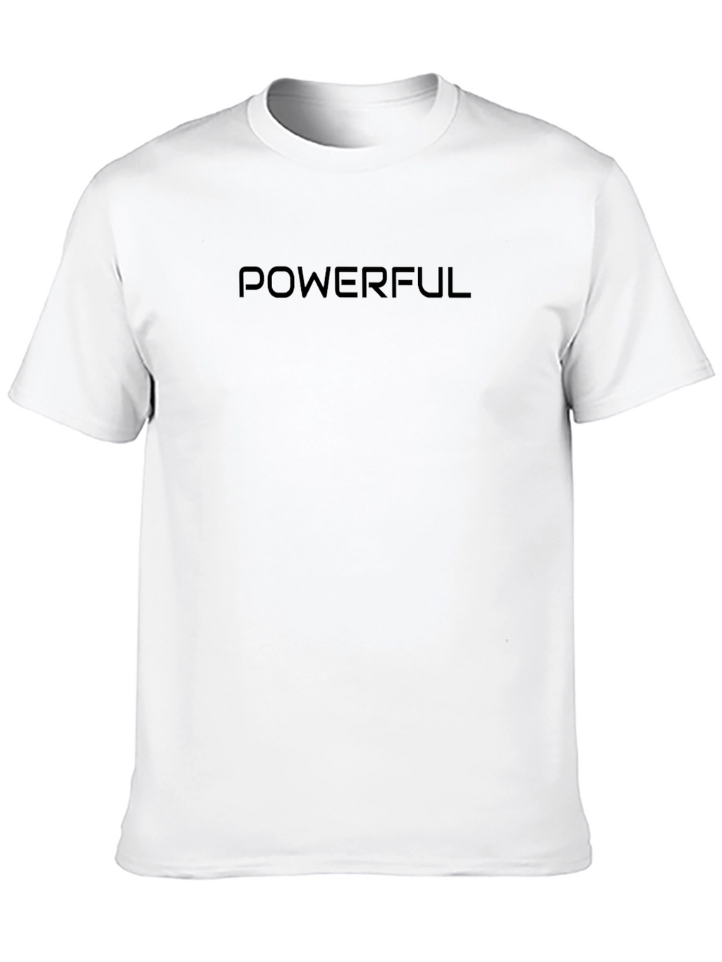 Powerful Graphic Black T-Shirt