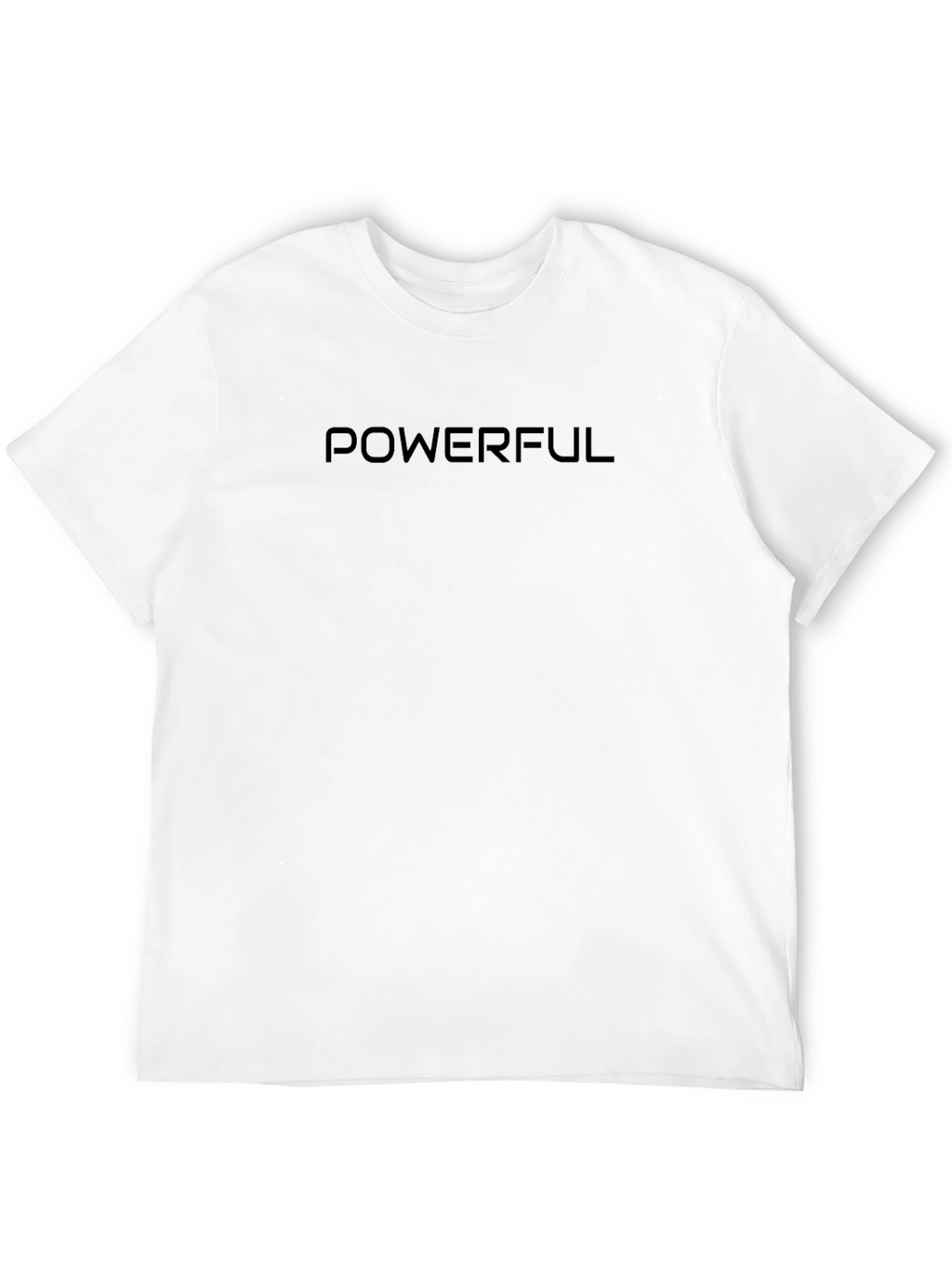 Powerful Graphic Black T-Shirt