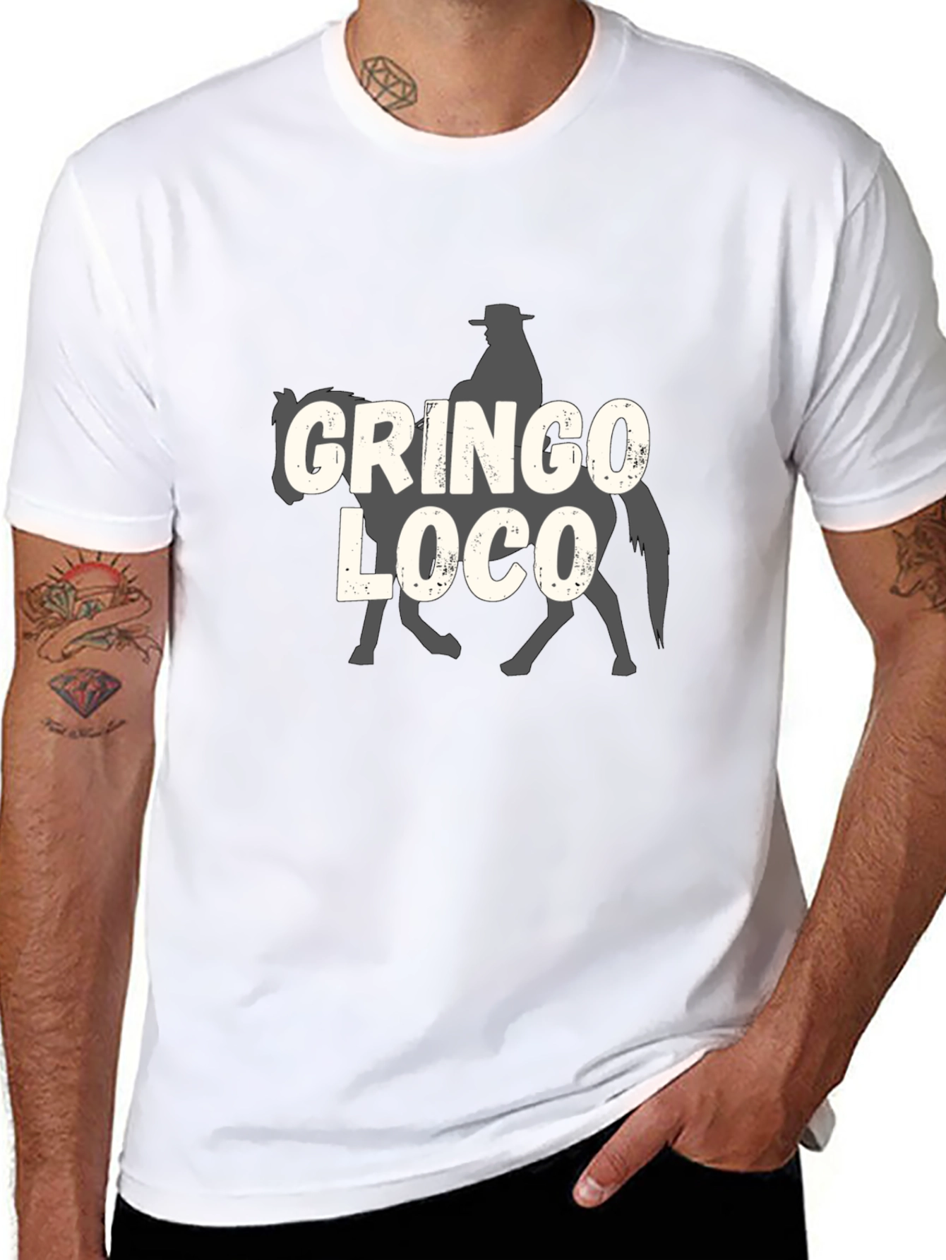 Gringo Loco T-Shirt - Western Style Graphic Tee