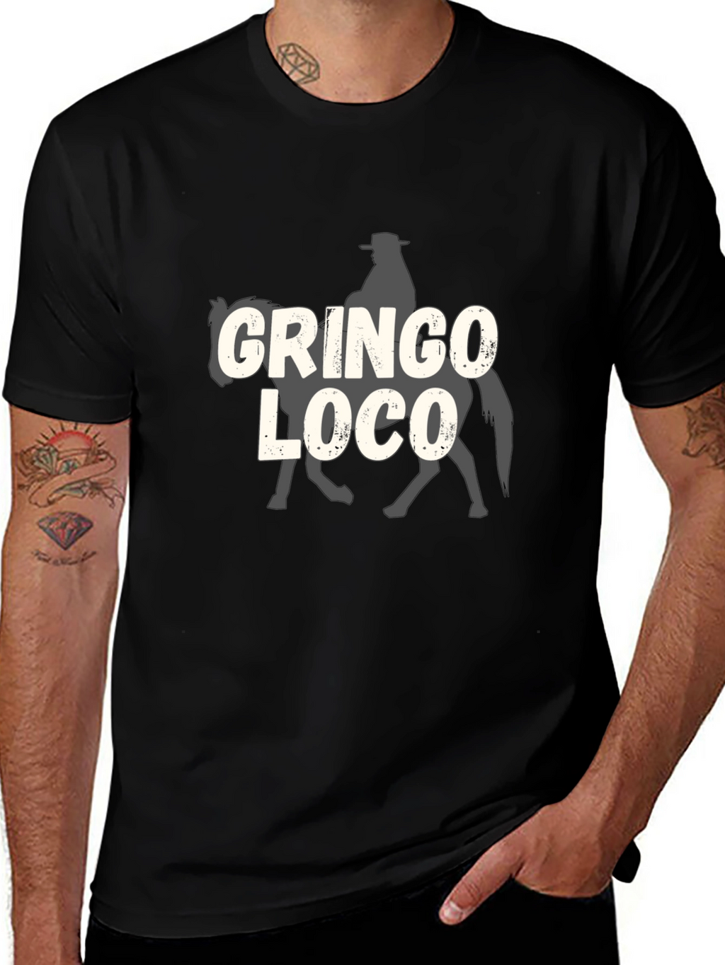 Gringo Loco T-Shirt - Western Style Graphic Tee