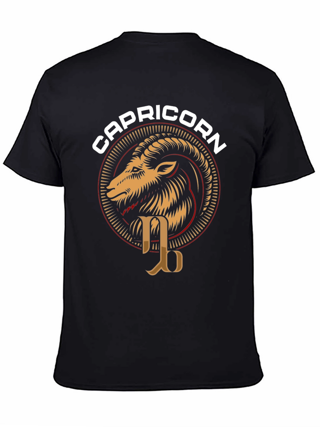 Capricorn Zodiac Graphic T-Shirt