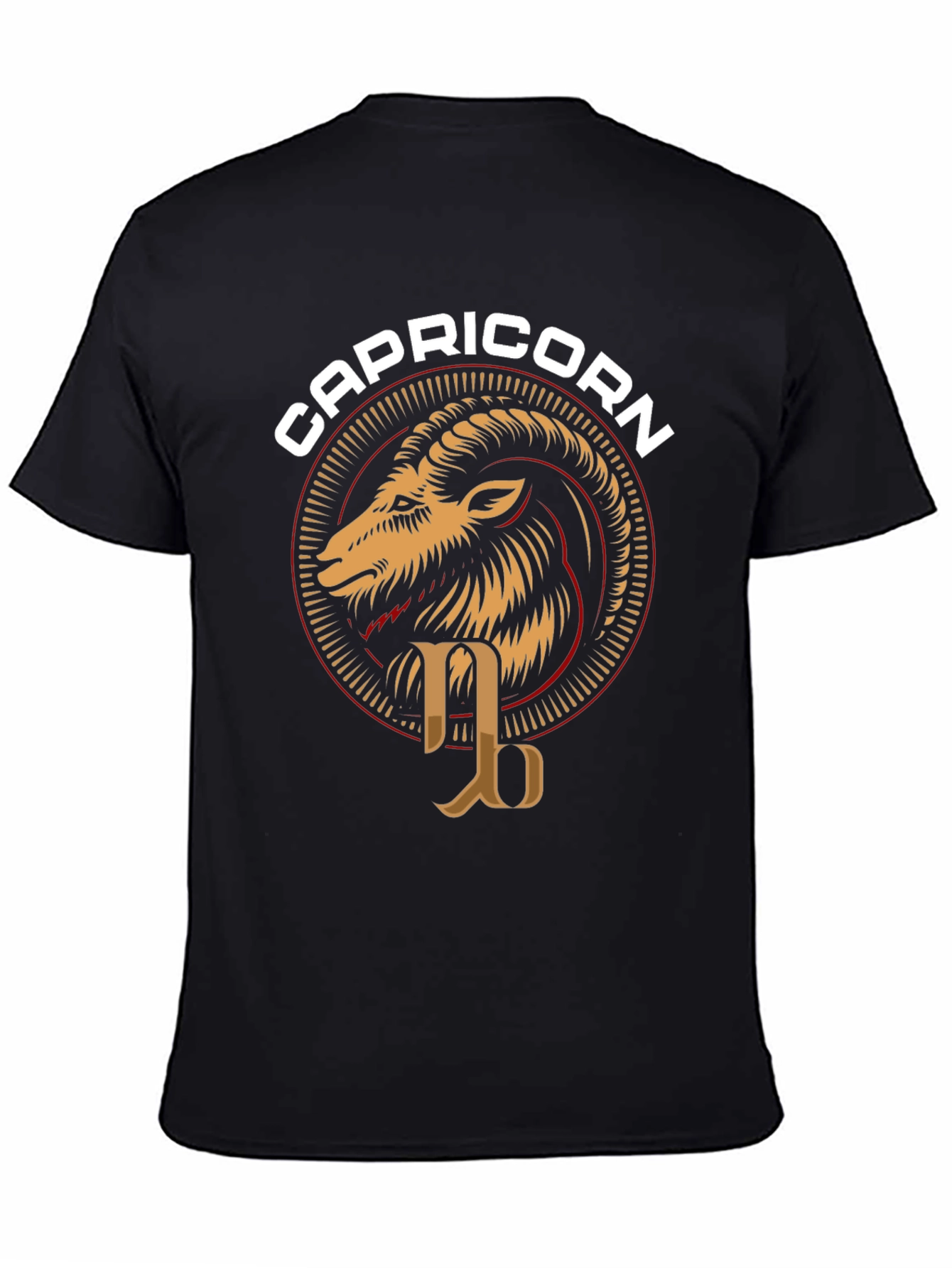 Capricorn Zodiac Graphic T-Shirt
