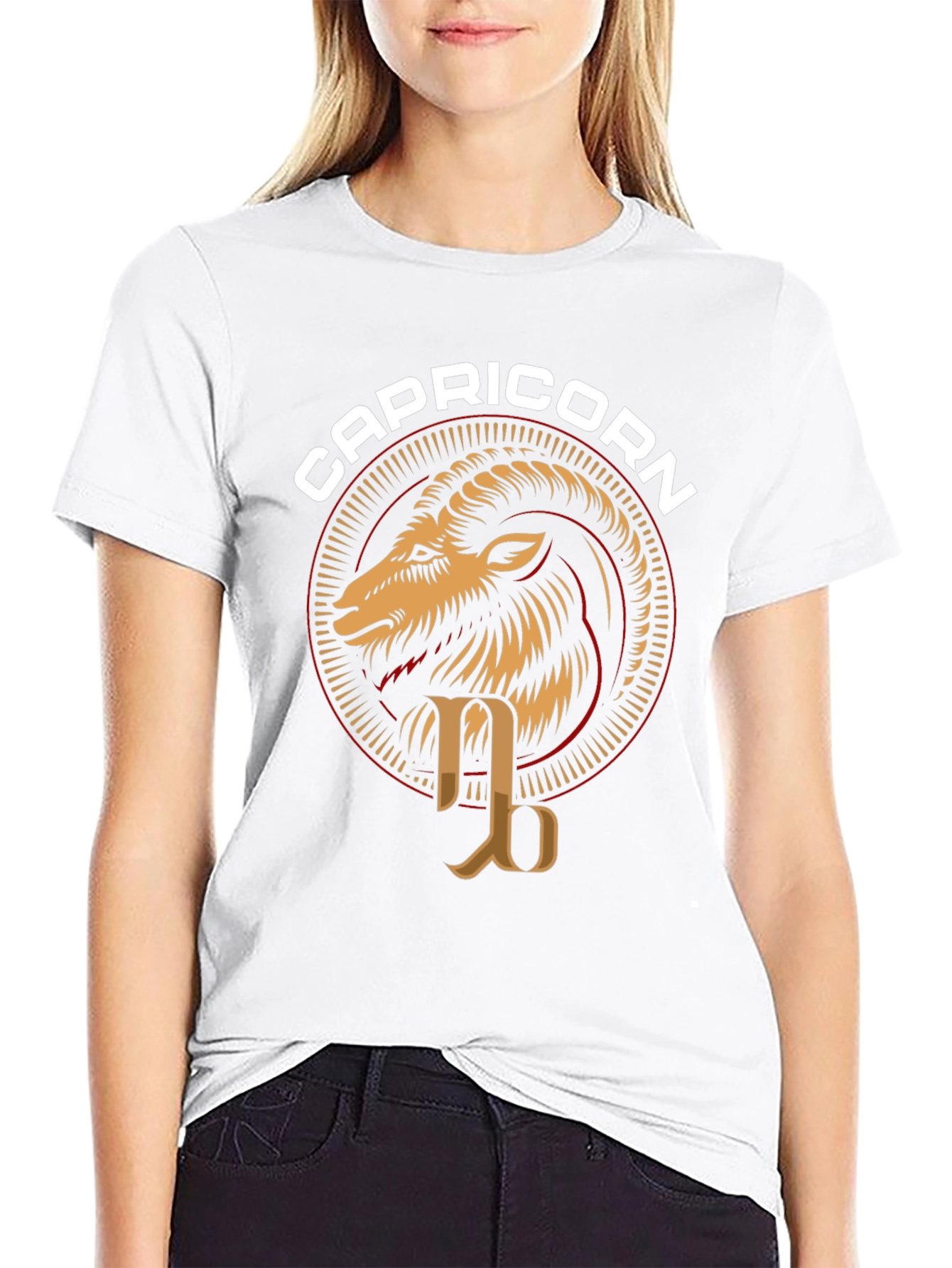 Capricorn Zodiac Graphic T-Shirt