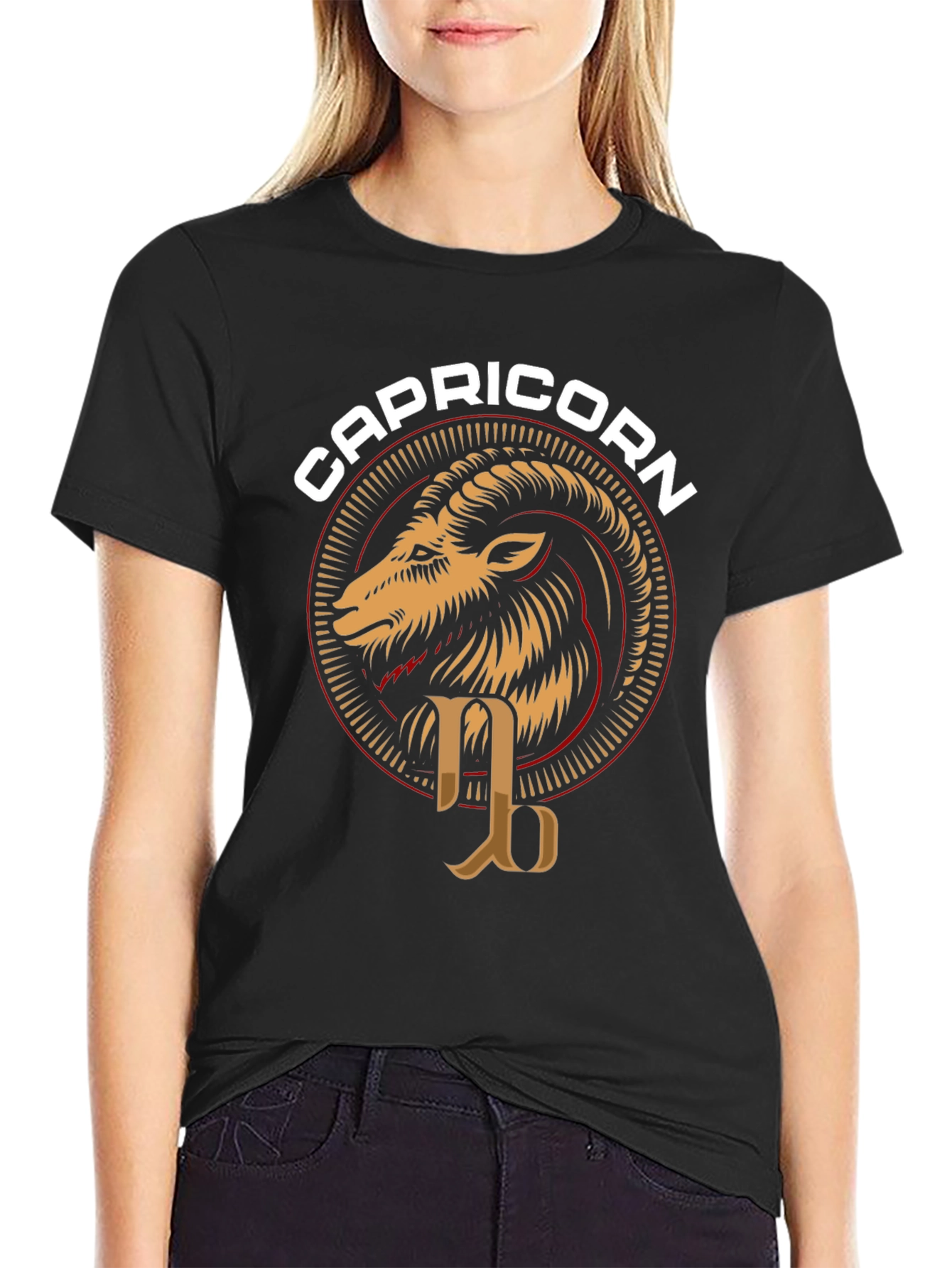 Capricorn Zodiac Graphic T-Shirt