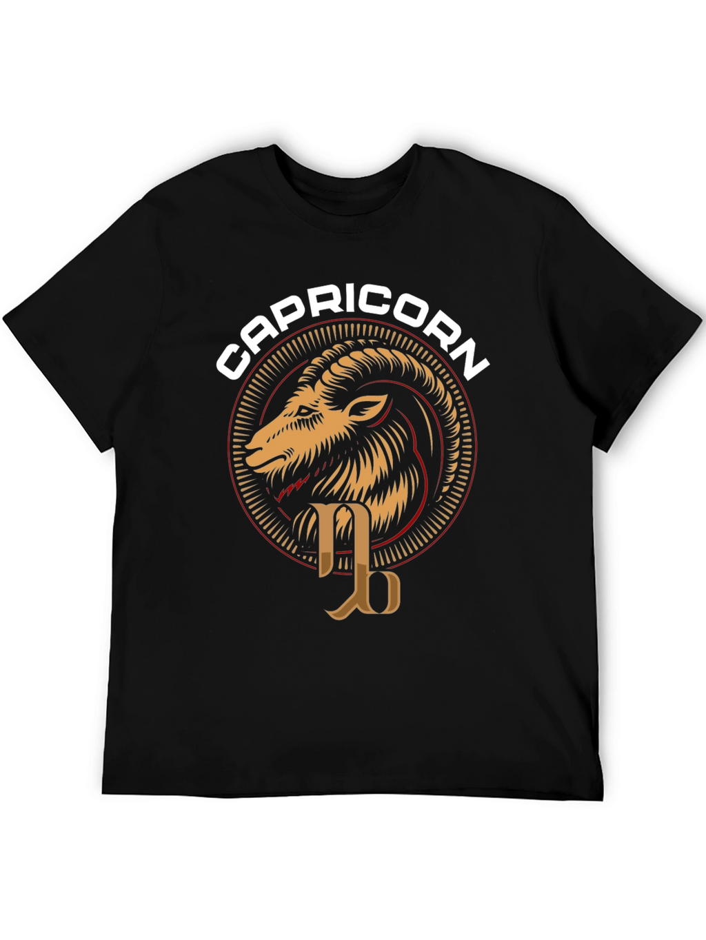 Capricorn Zodiac Graphic T-Shirt
