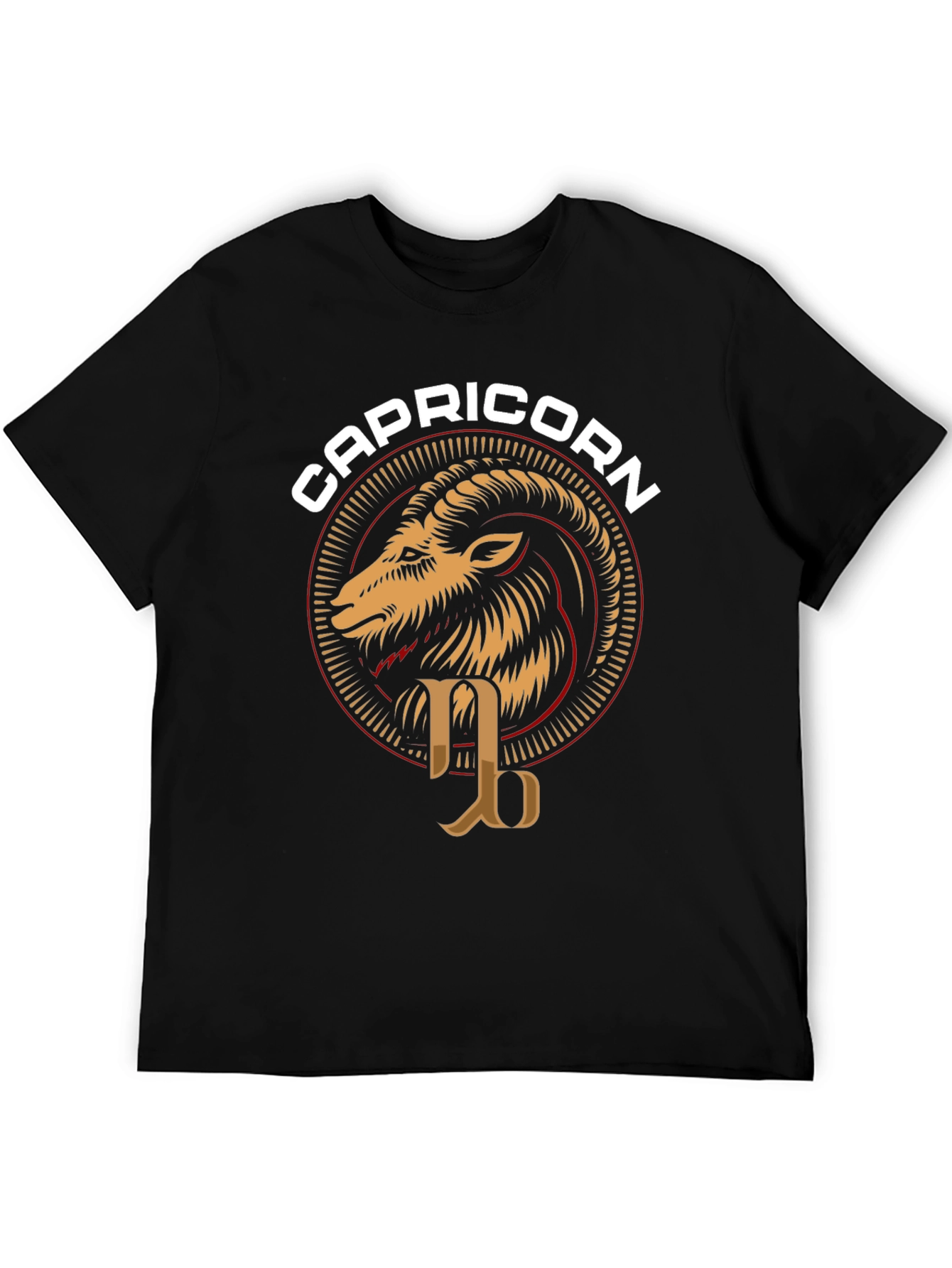 Capricorn Zodiac Graphic T-Shirt