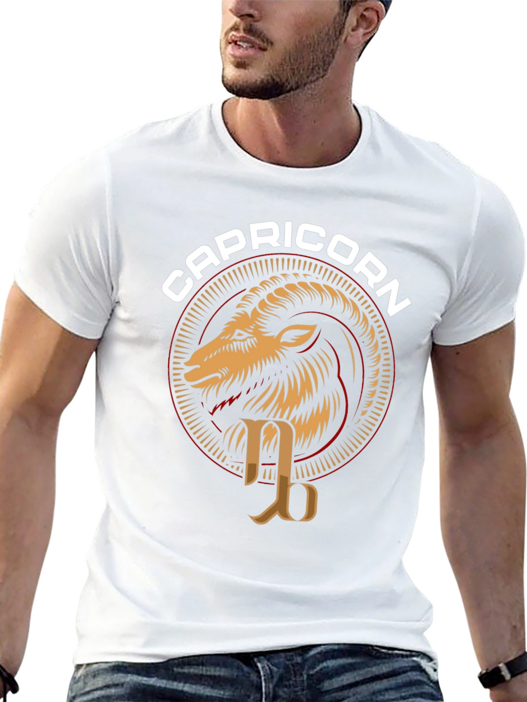 Capricorn Zodiac Graphic T-Shirt