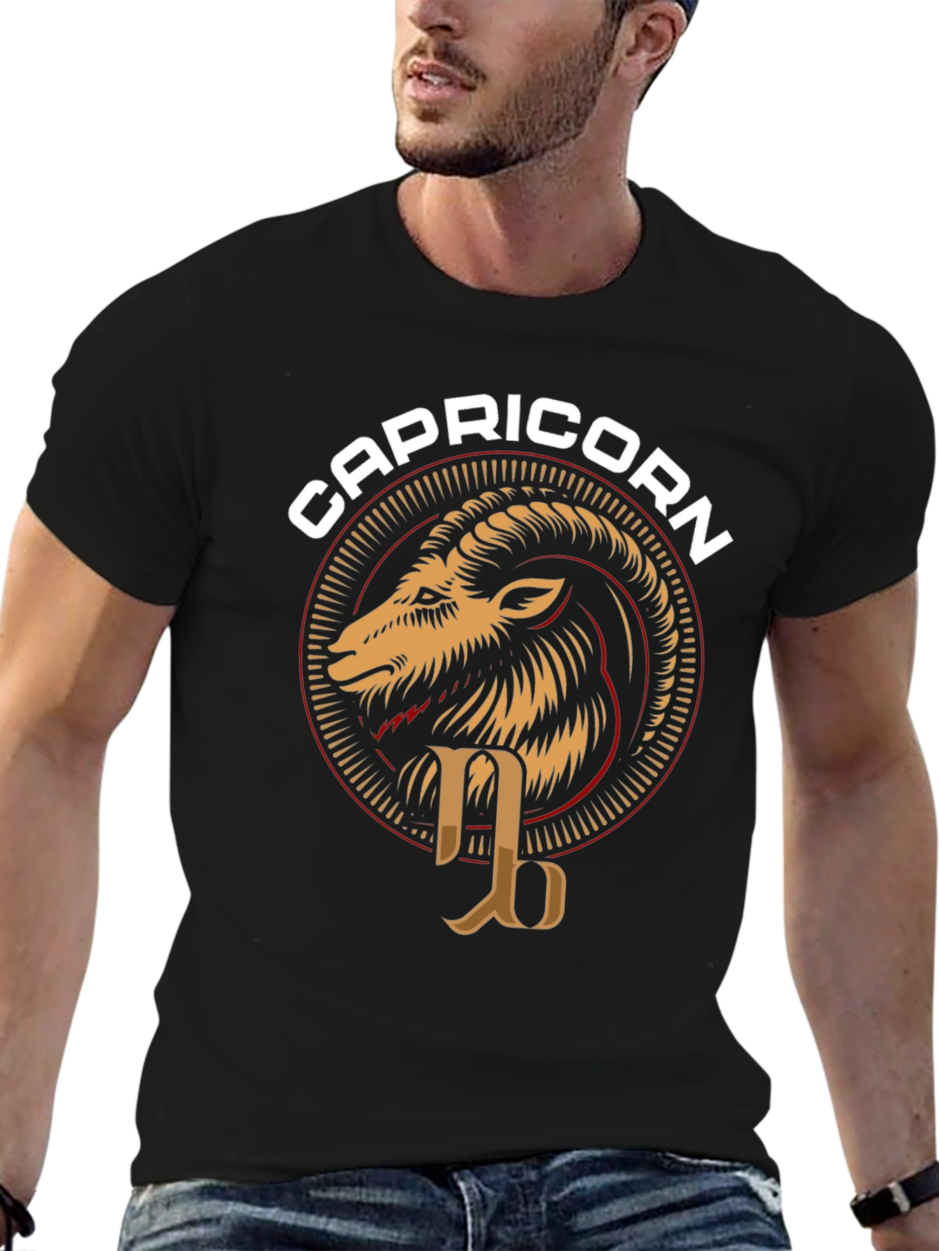 Capricorn Zodiac Graphic T-Shirt