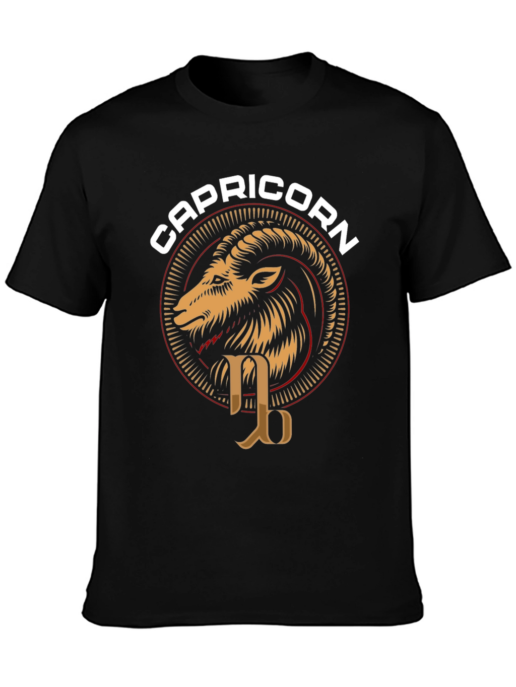 Capricorn Zodiac Graphic T-Shirt