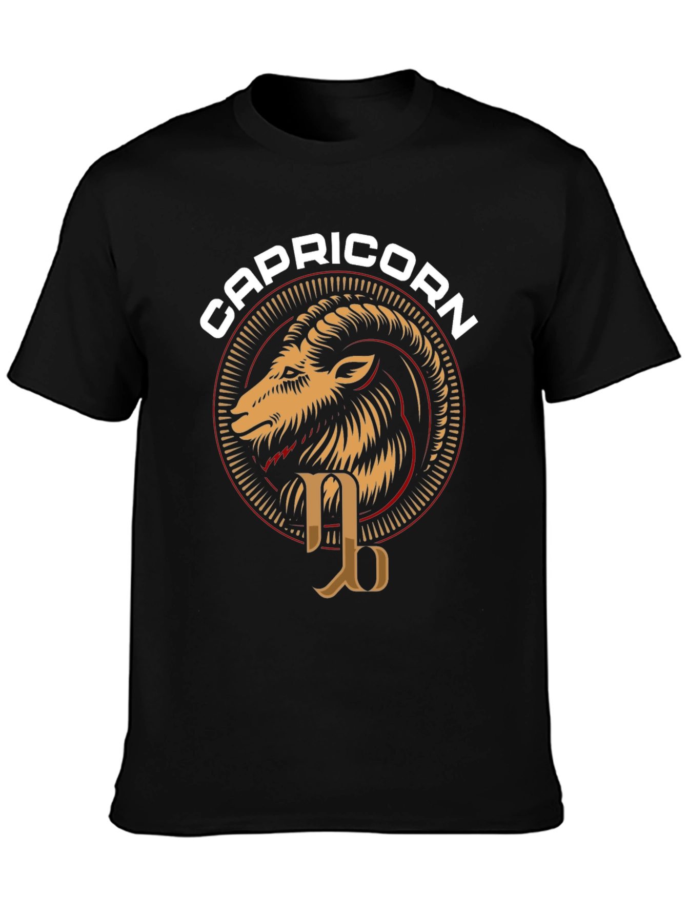 Capricorn Zodiac Graphic T-Shirt