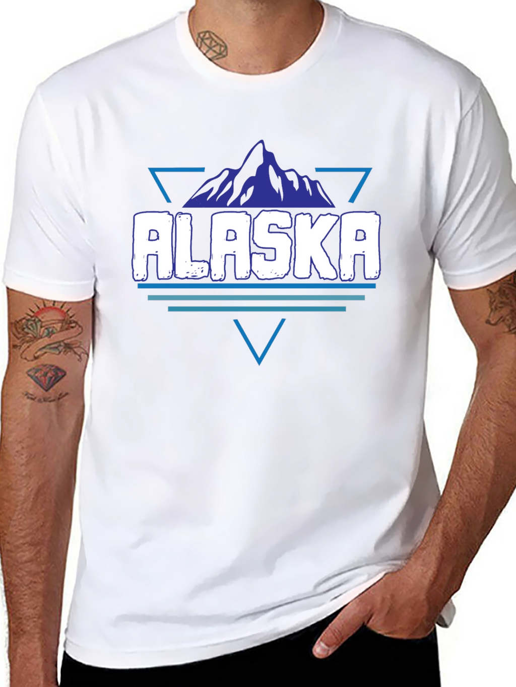 Alaska Mountain Graphic Tee - Unisex