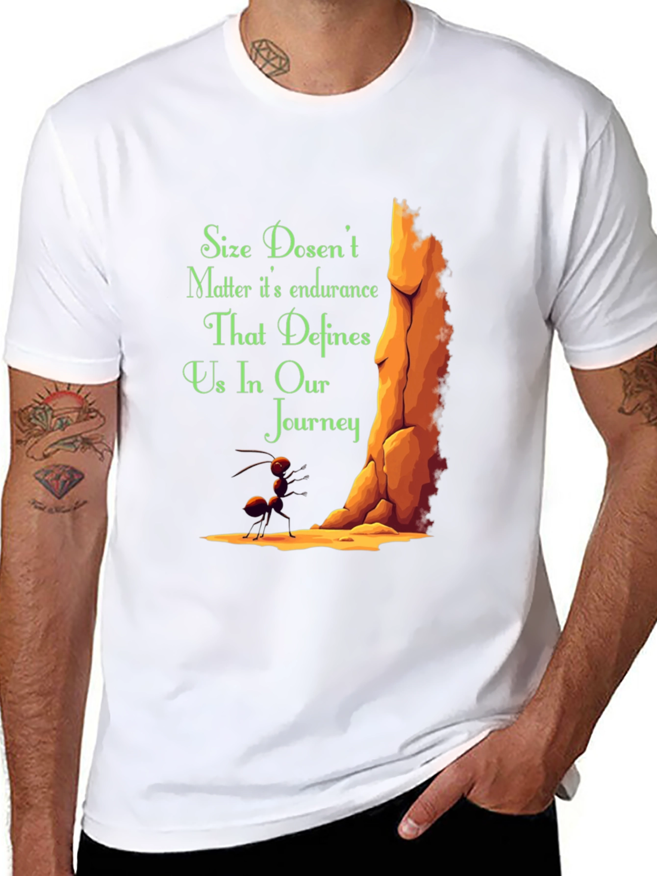 Endurance T-Shirt: Ants Journey Graphic Tee