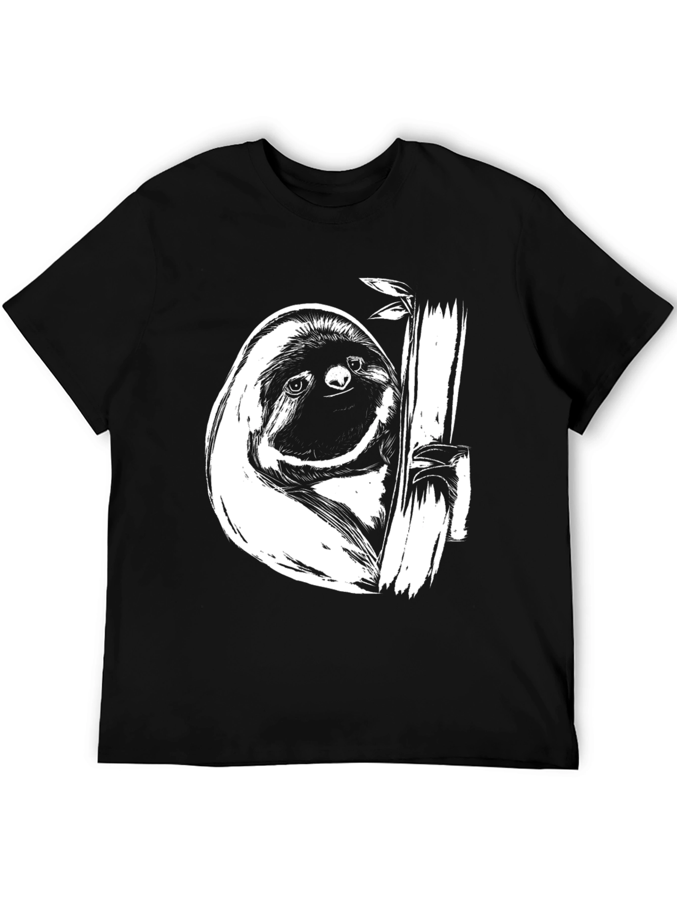 Sloth Graphic Tee - Relaxed Style