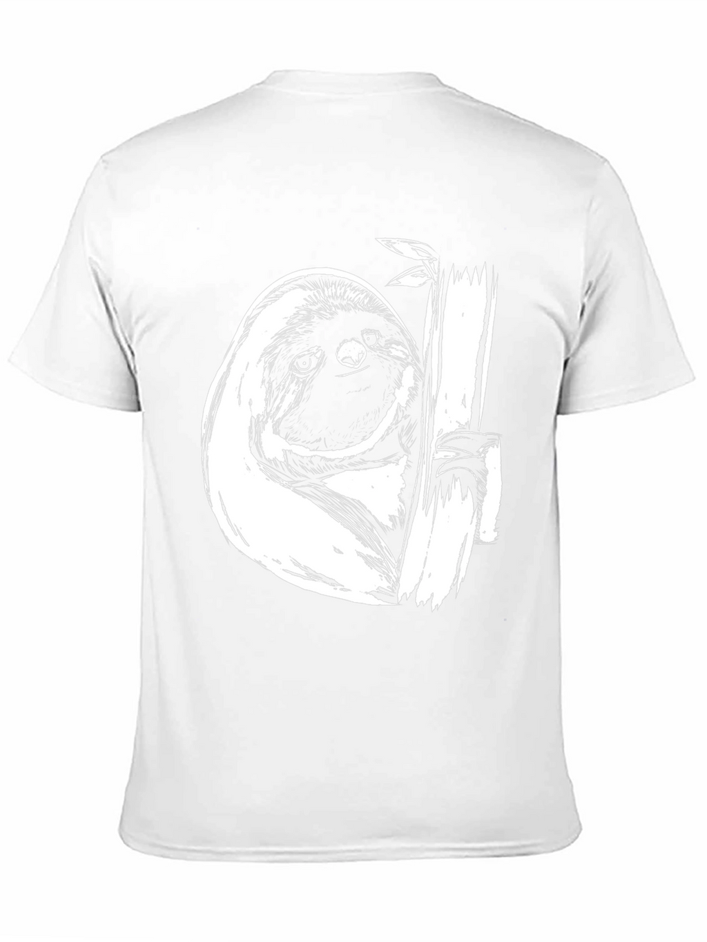 Sloth Graphic Tee - Relaxed Style