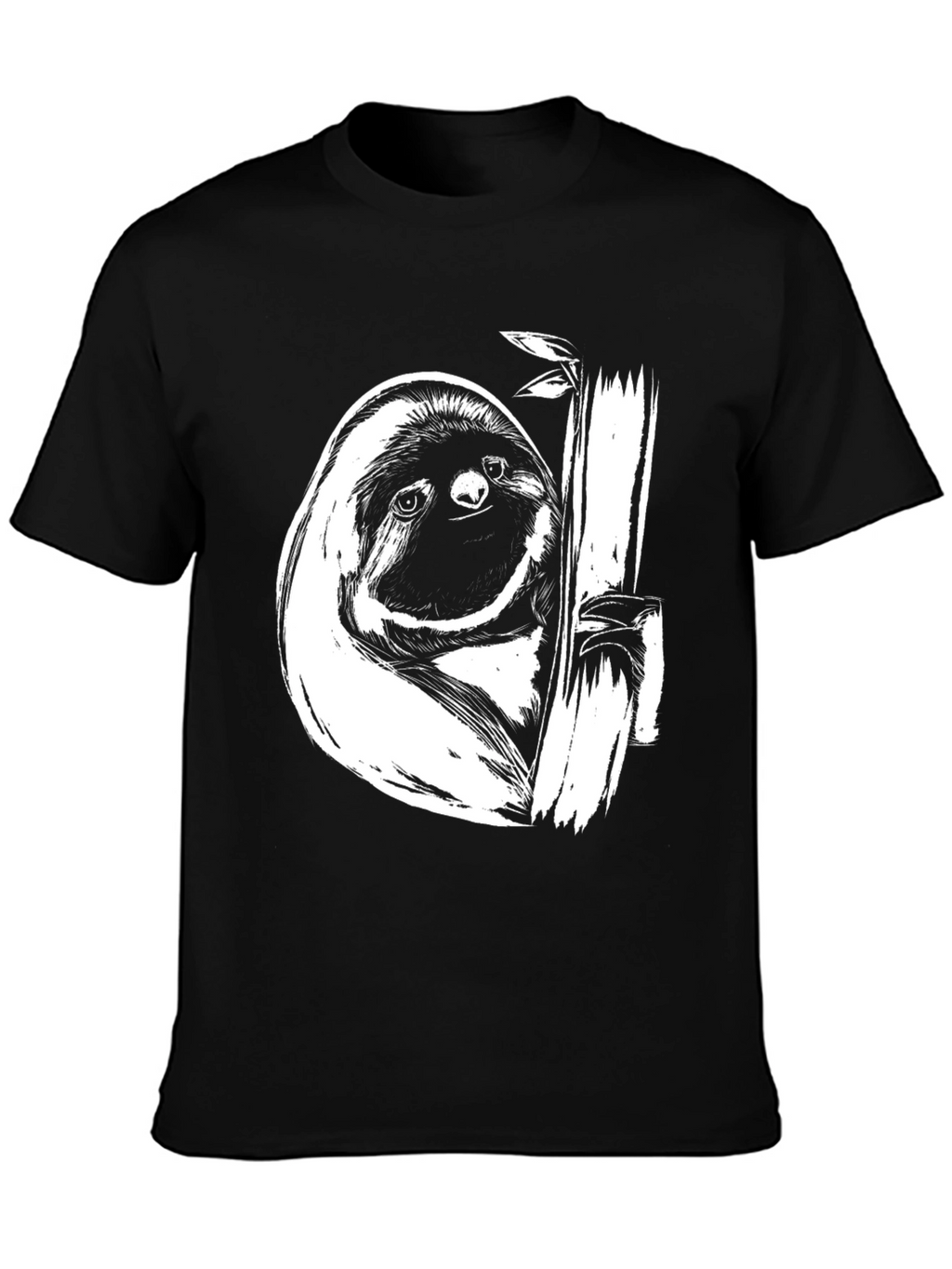 Sloth Graphic Tee - Relaxed Style