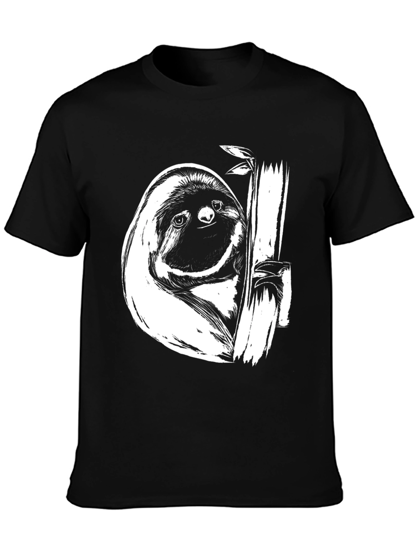 Sloth Graphic Tee - Relaxed Style
