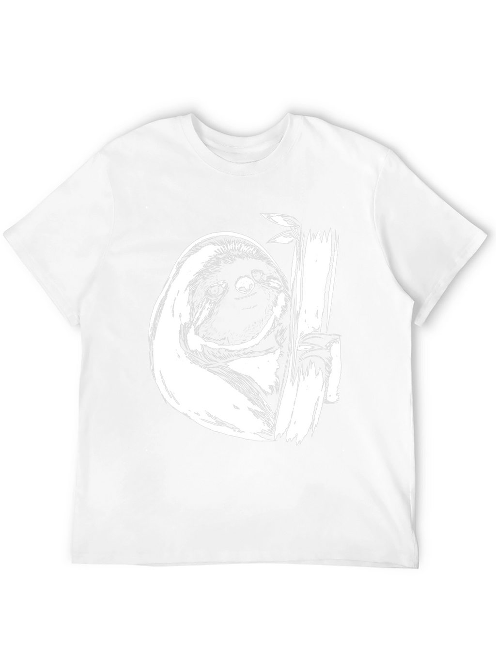 Sloth Graphic Tee - Relaxed Style