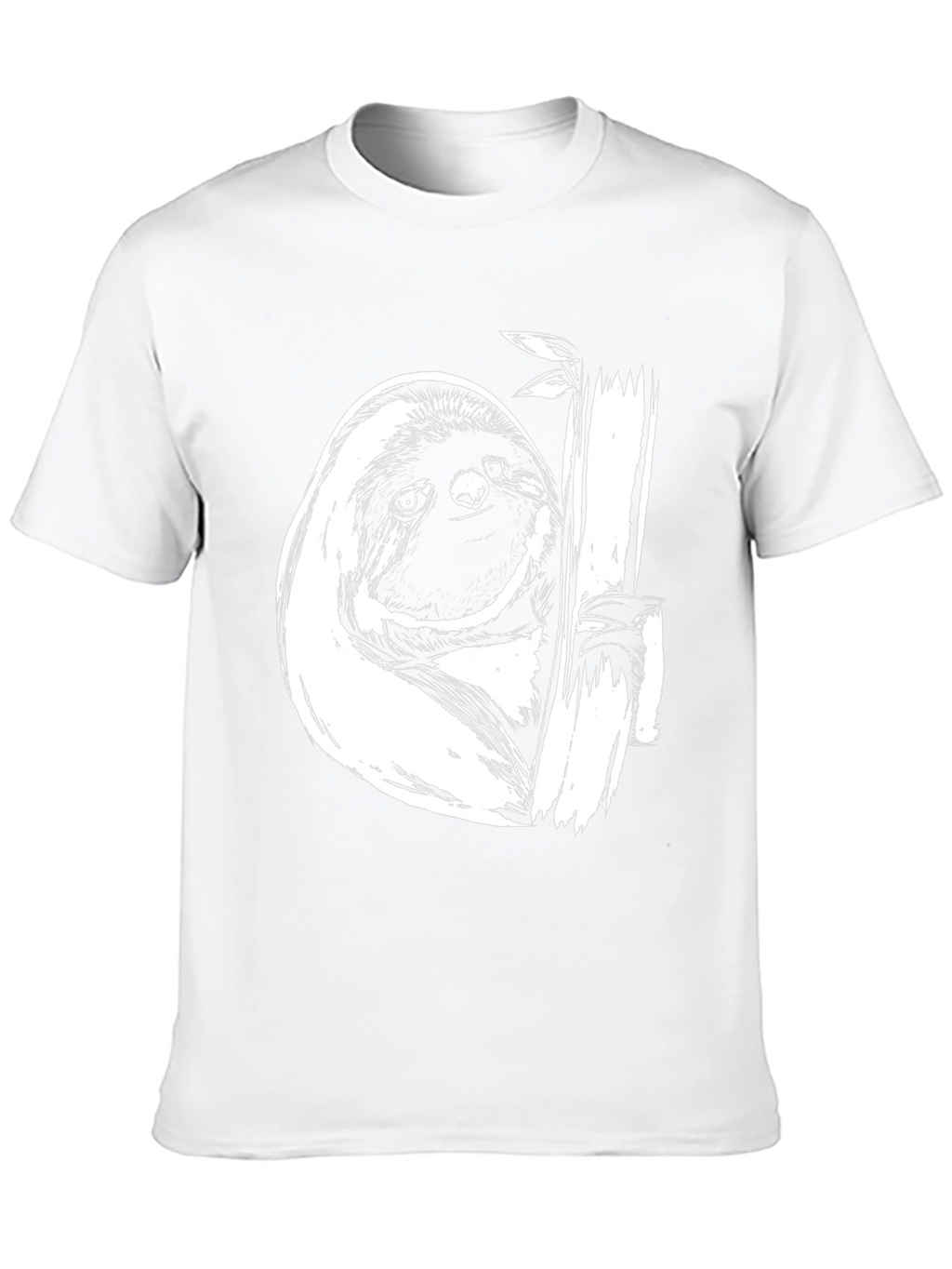 Sloth Graphic Tee - Relaxed Style
