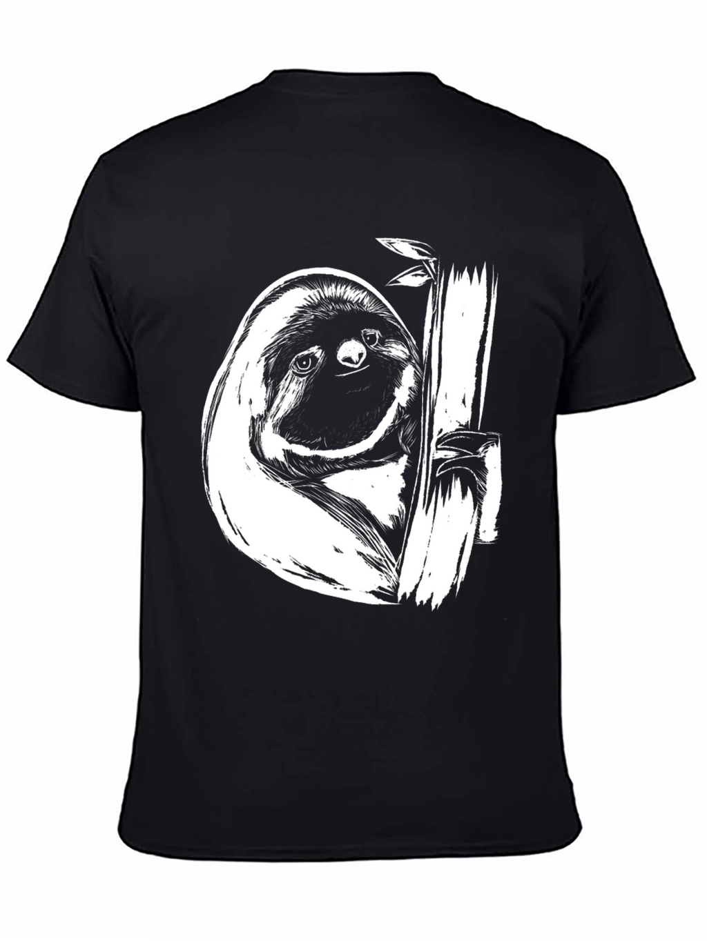 Sloth Graphic Tee - Relaxed Style
