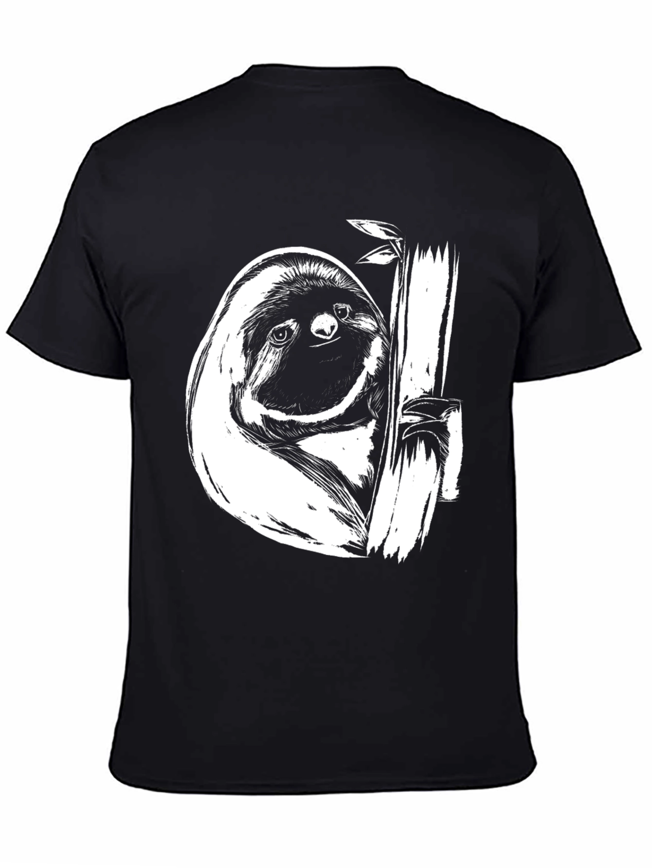 Sloth Graphic Tee - Relaxed Style
