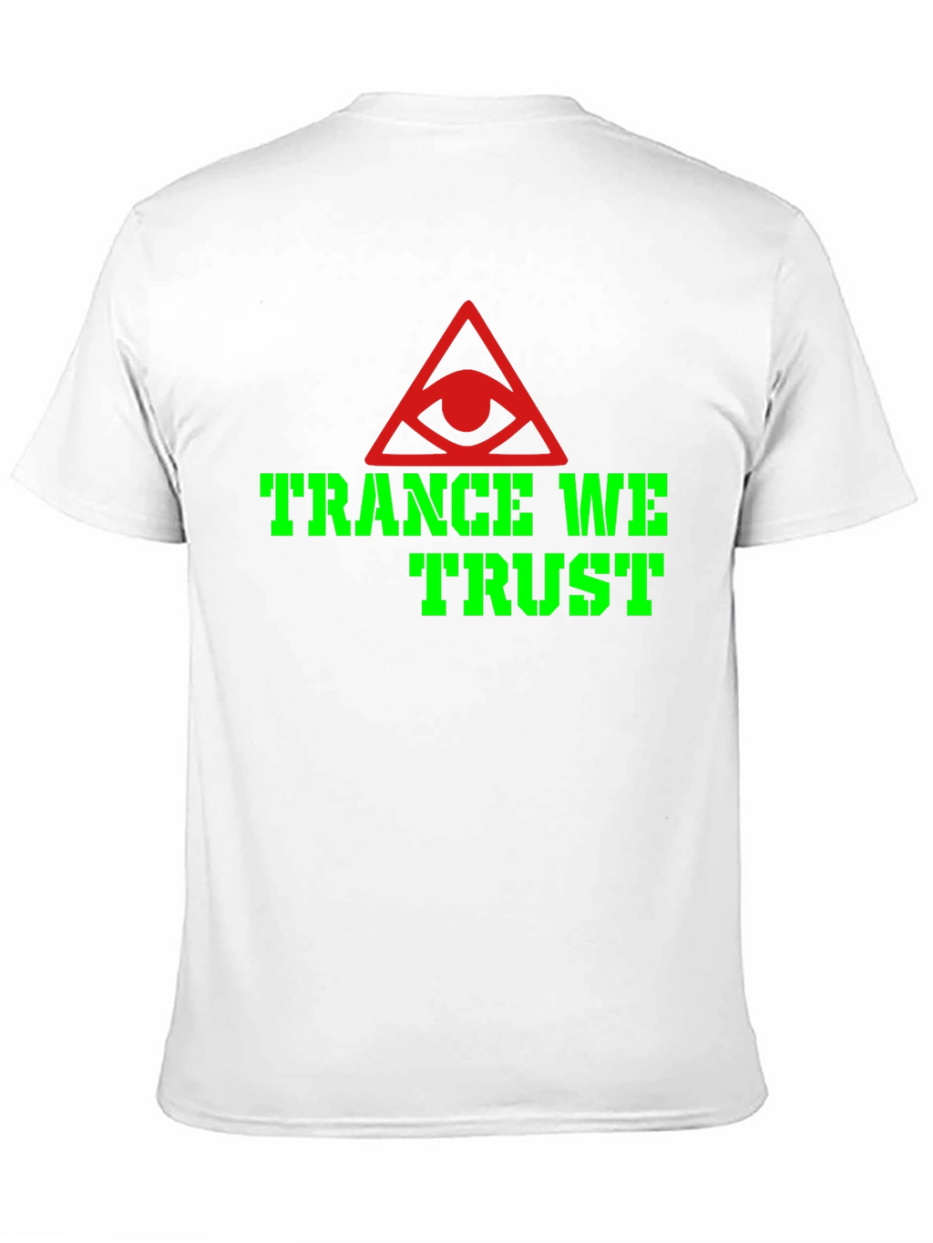 Trance We Trust Graphic T-Shirt - Black