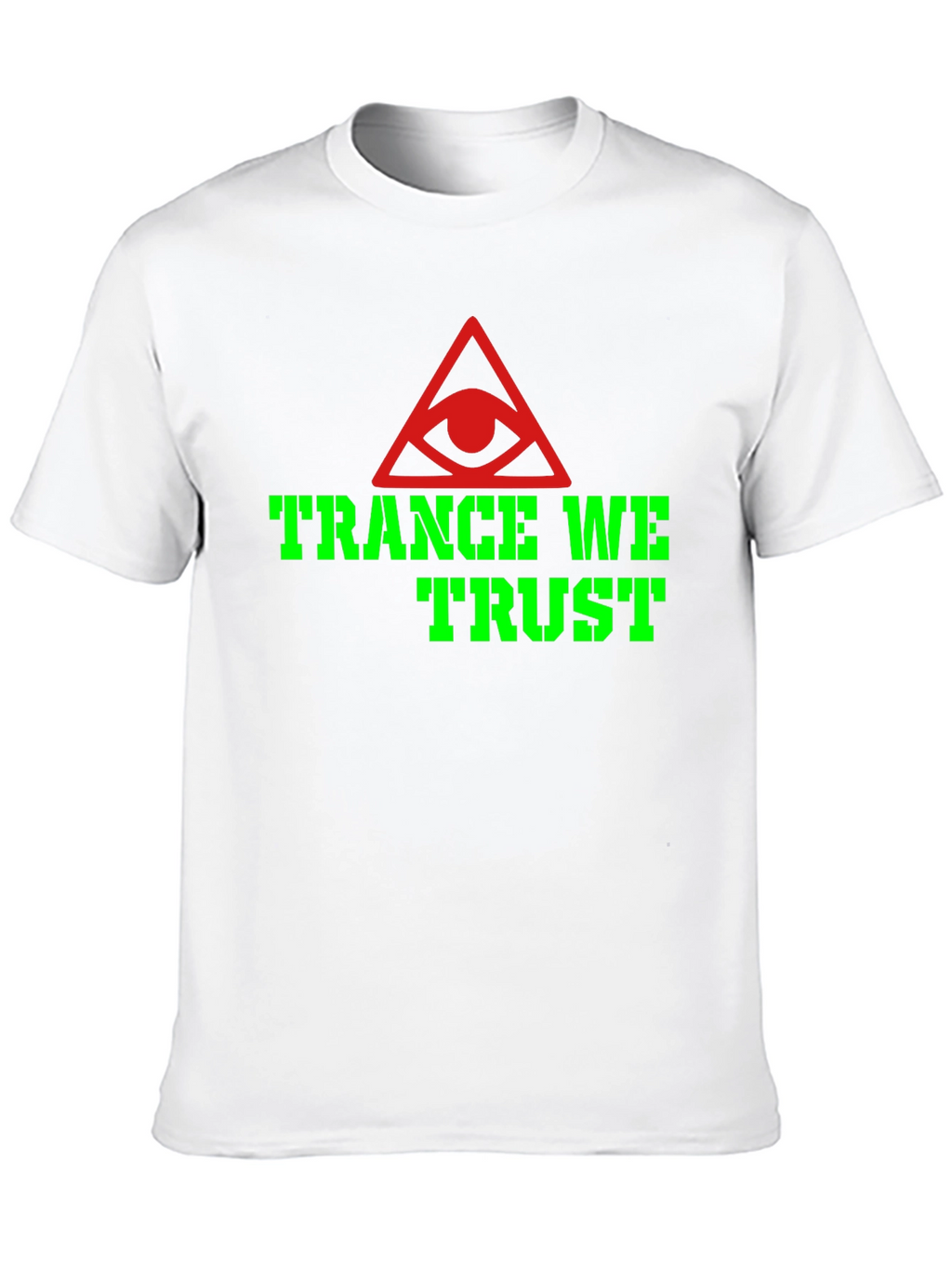 Trance We Trust Graphic T-Shirt - Black