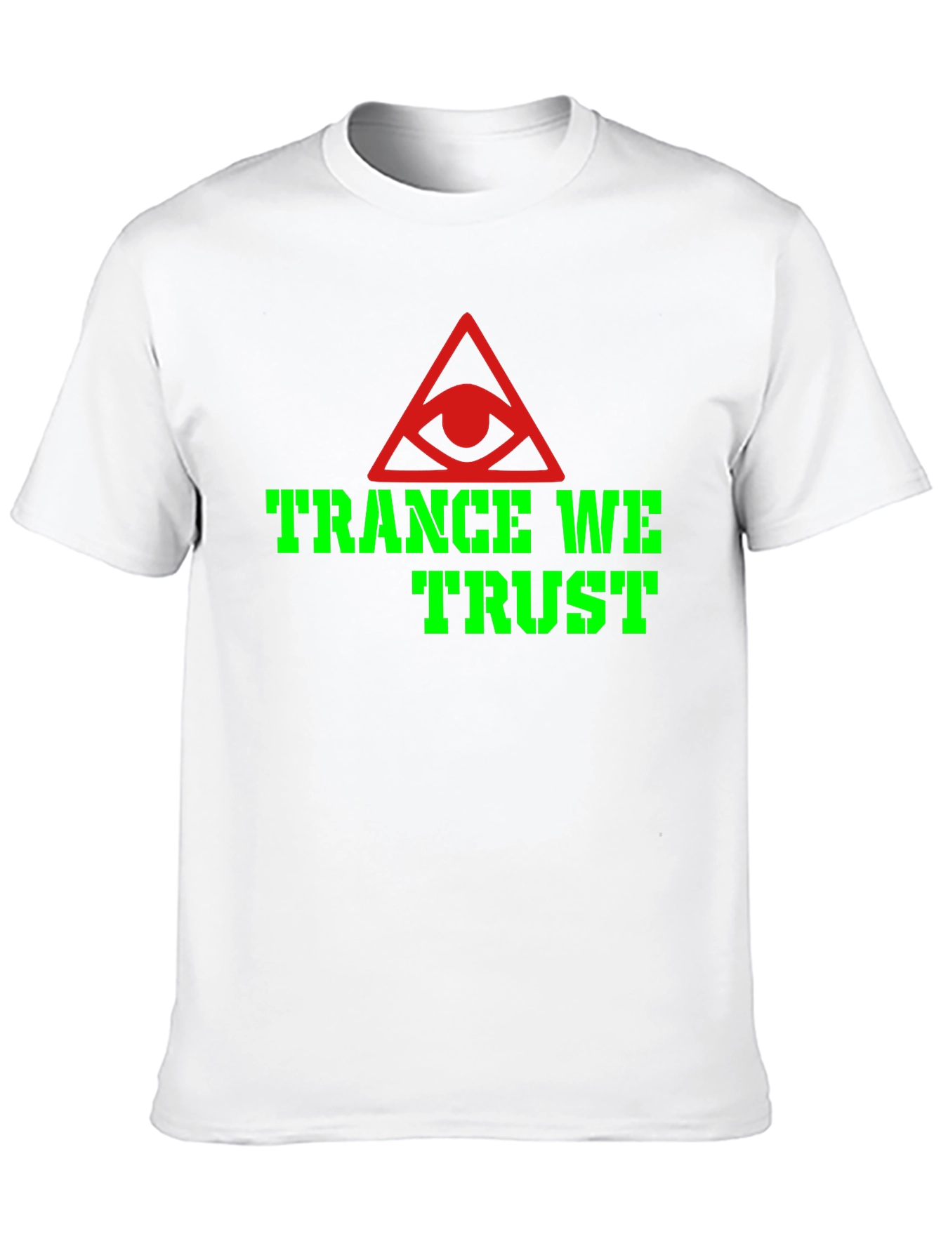 Trance We Trust Graphic T-Shirt - Black