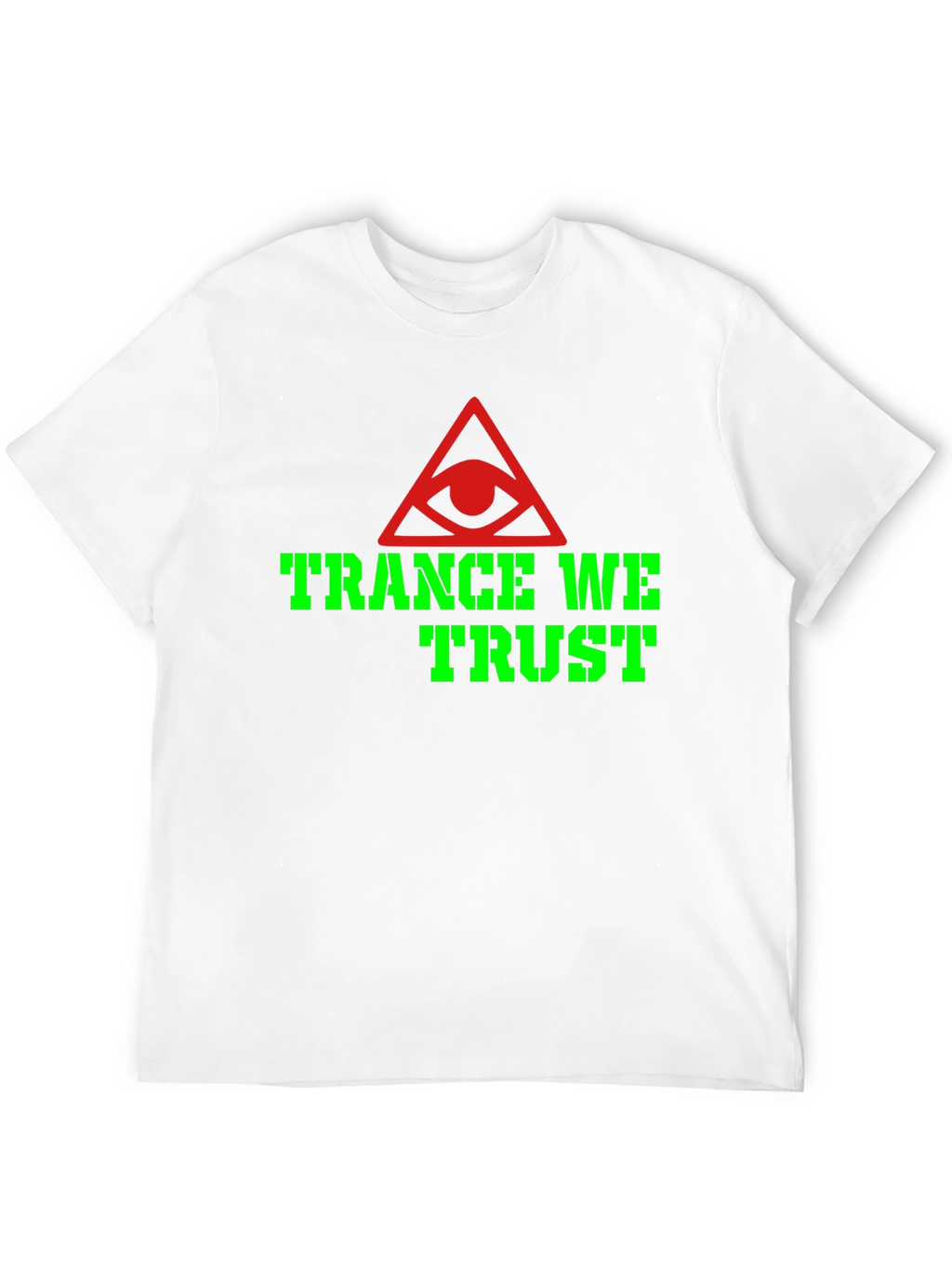 Trance We Trust Graphic T-Shirt - Black