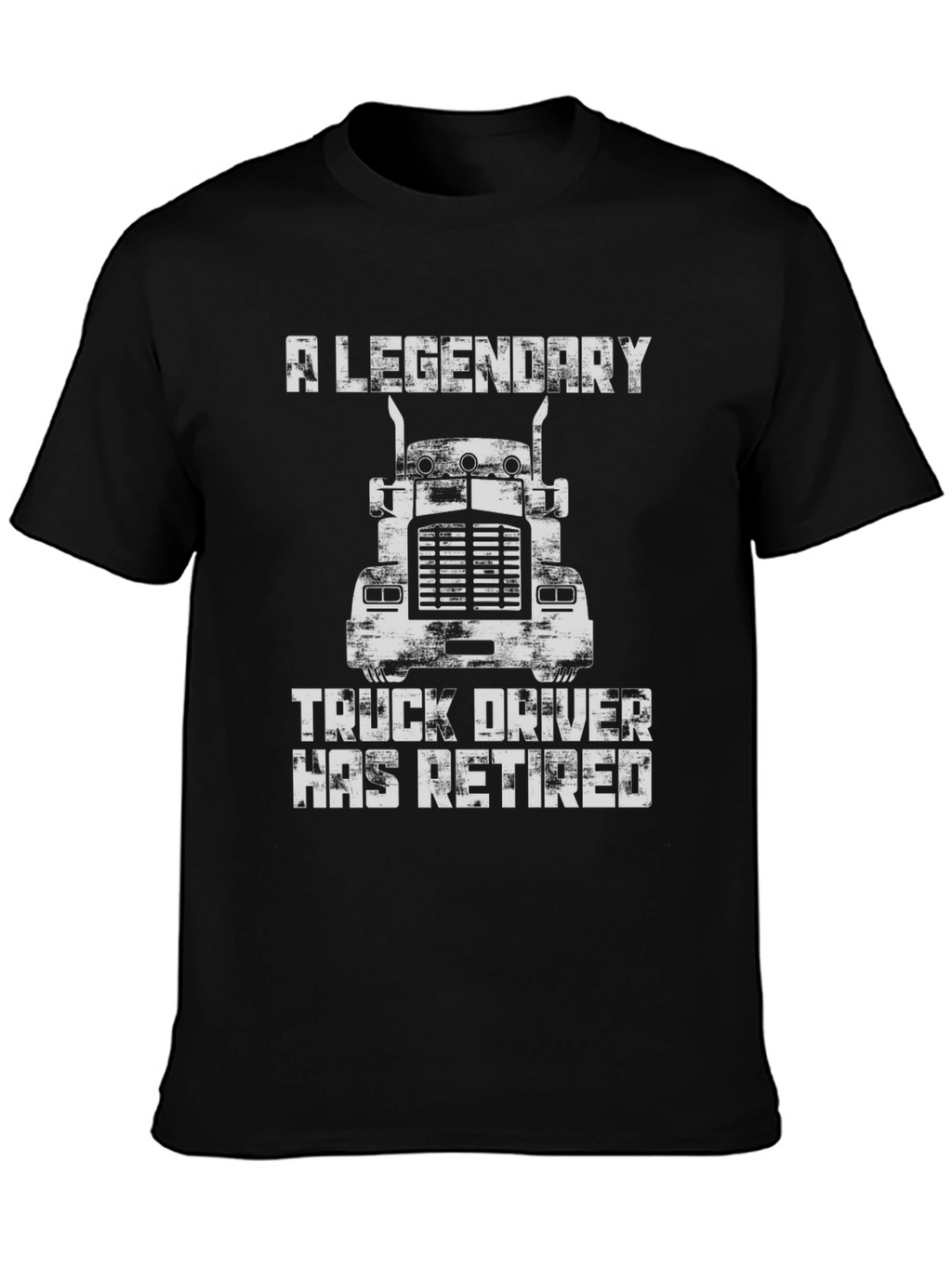 Legendary Truck Driver Retirement T-Shirt