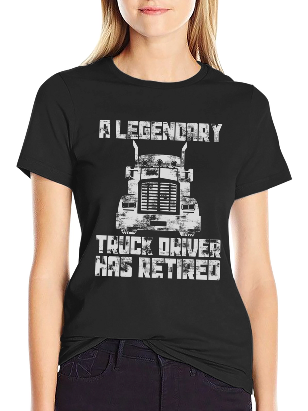 Legendary Truck Driver Retirement T-Shirt