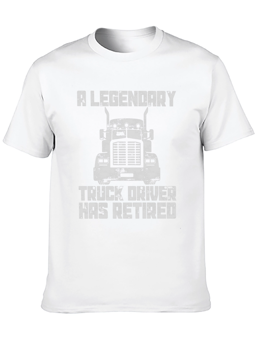 Legendary Truck Driver Retirement T-Shirt