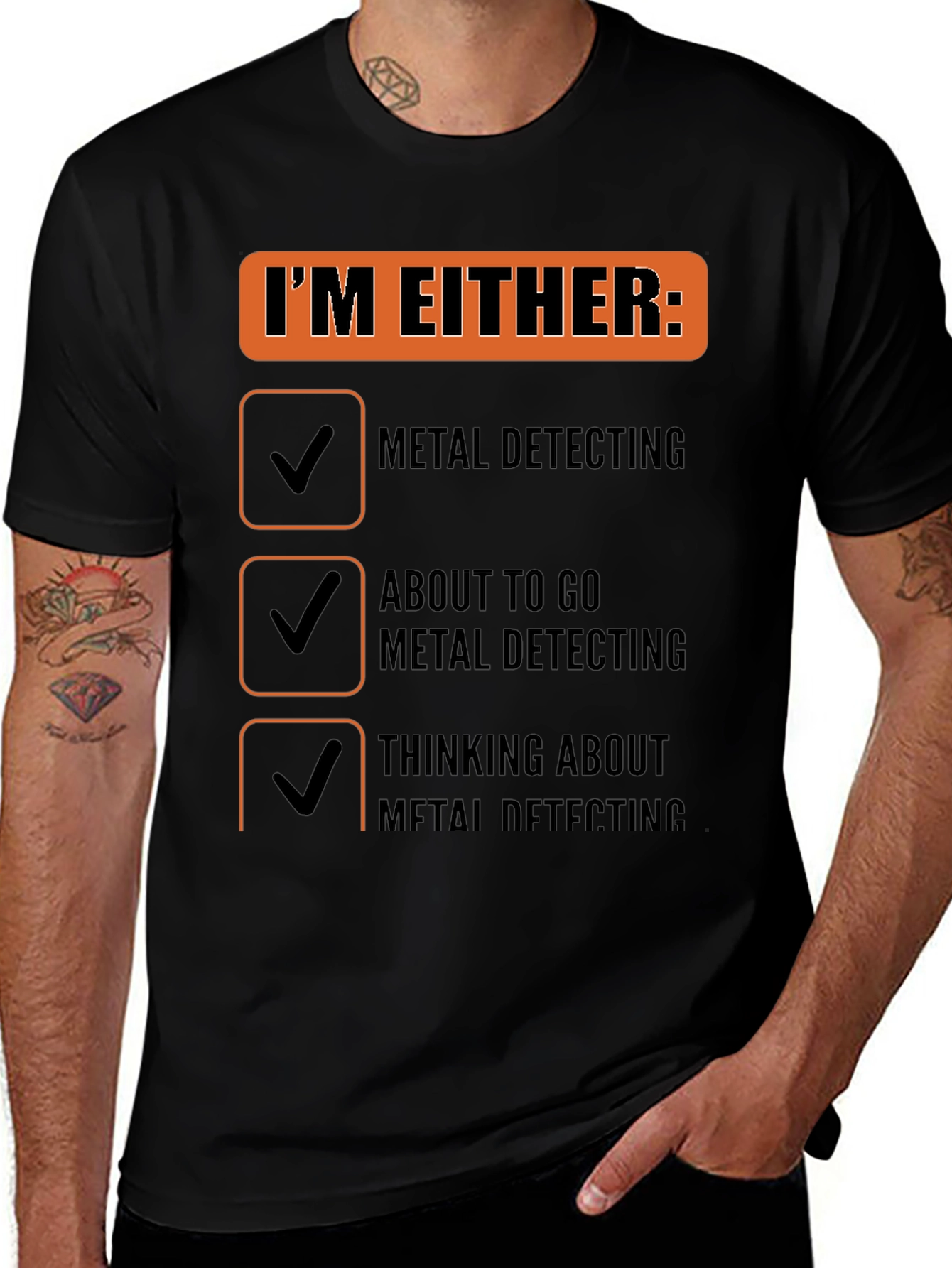 Metal Detecting T-Shirt - Funny Detectorist Gift