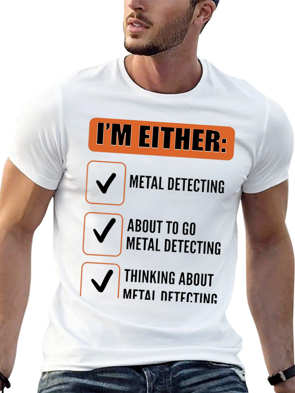 Metal Detecting T-Shirt - Funny Detectorist Gift