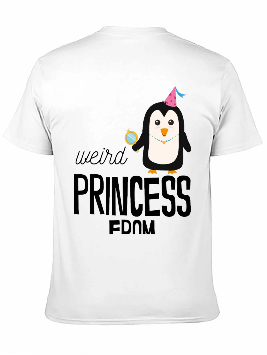 Weird Princessdom Penguin Graphic Tee