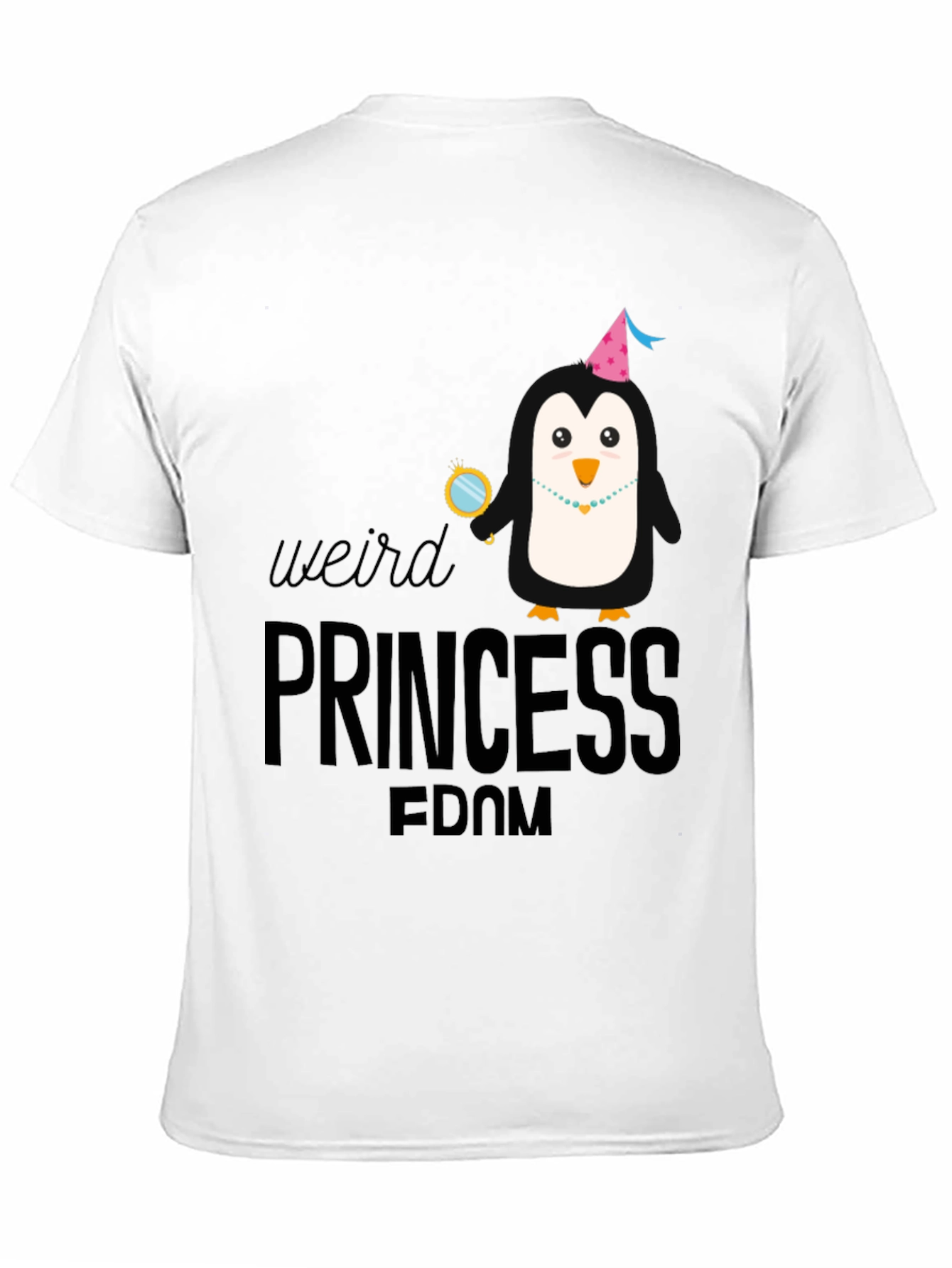 Weird Princessdom Penguin Graphic Tee