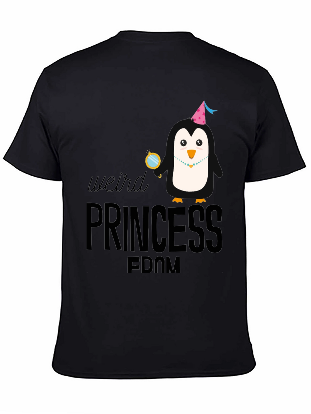 Weird Princessdom Penguin Graphic Tee