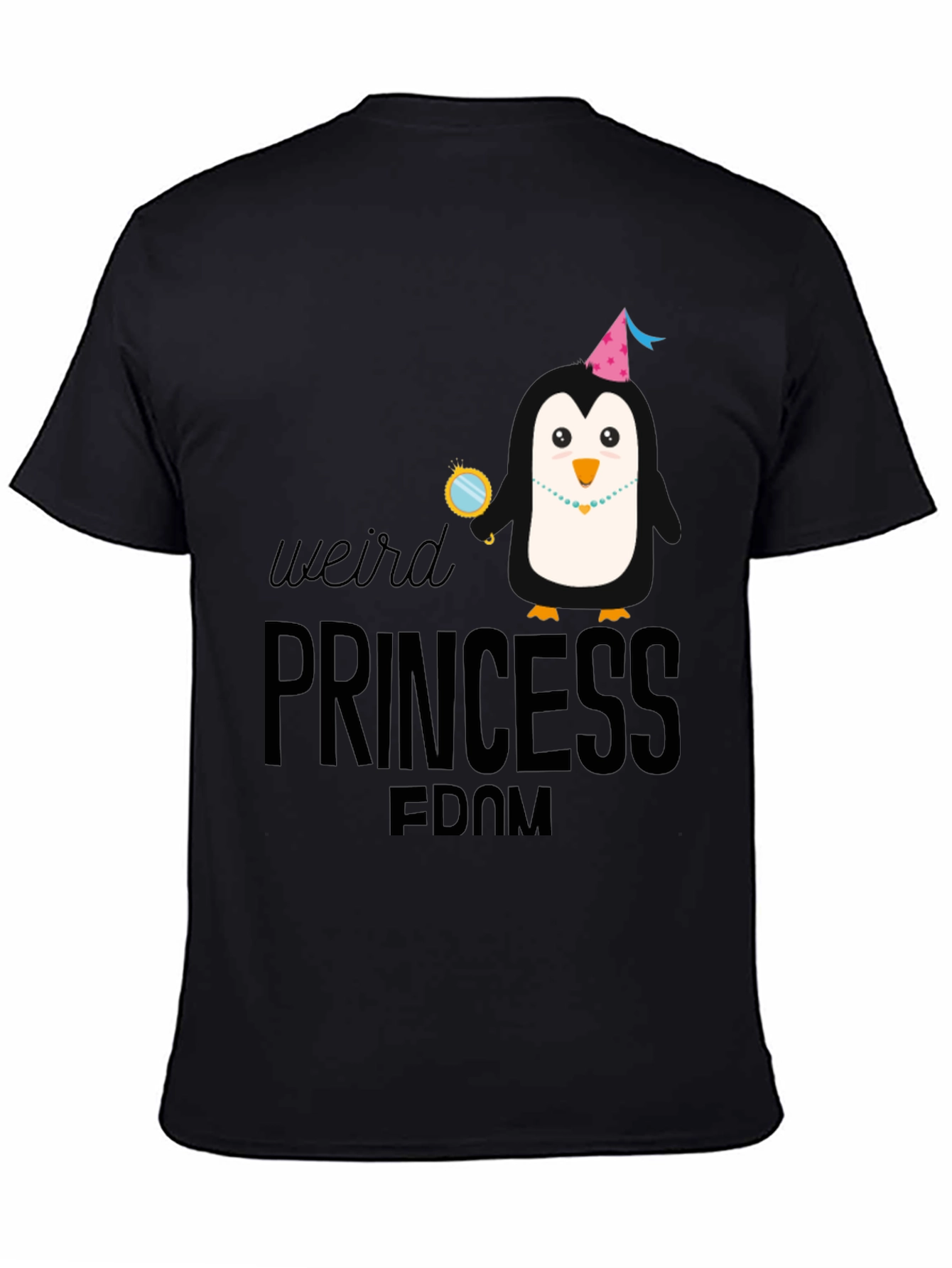 Weird Princessdom Penguin Graphic Tee