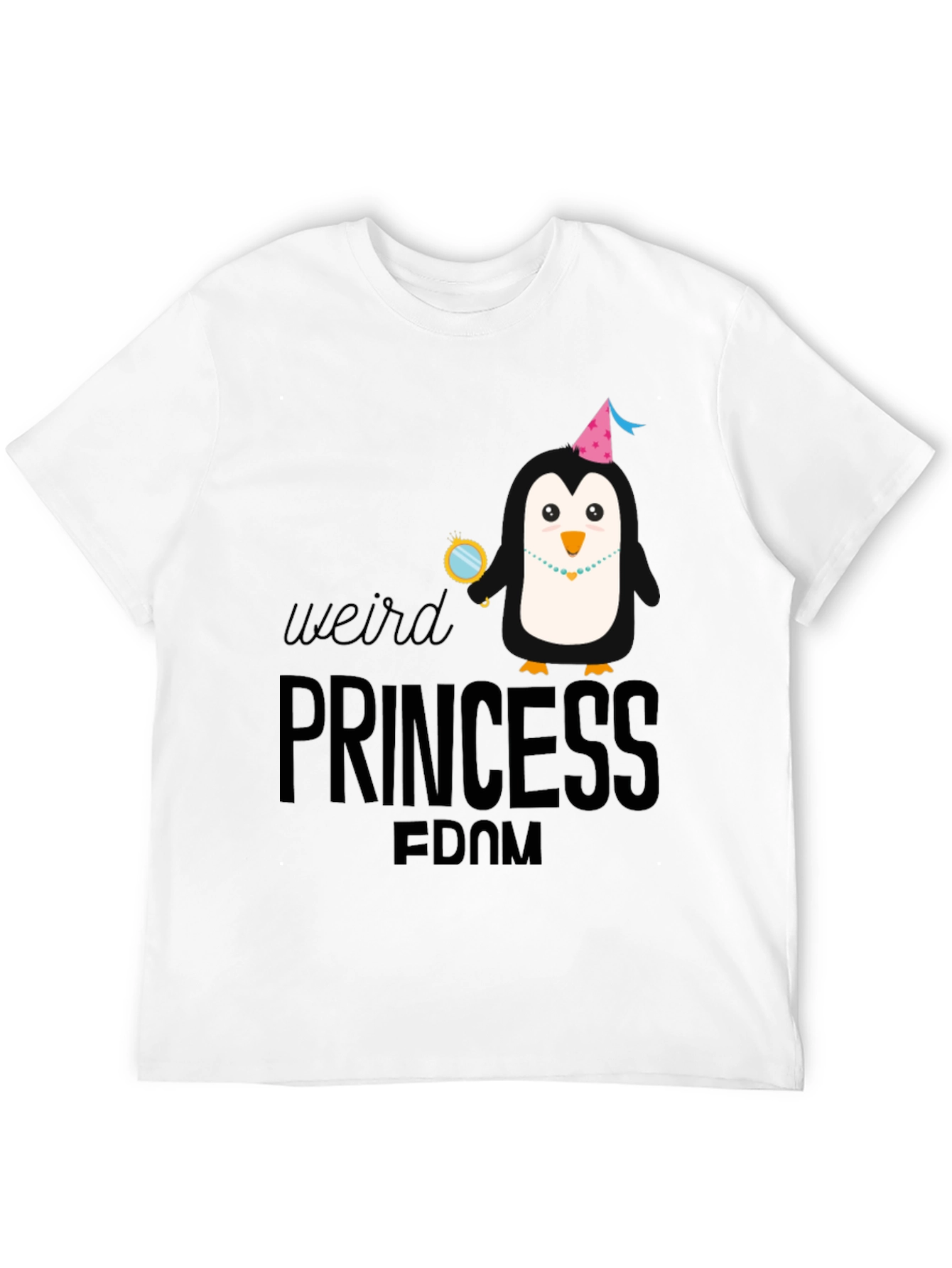 Weird Princessdom Penguin Graphic Tee