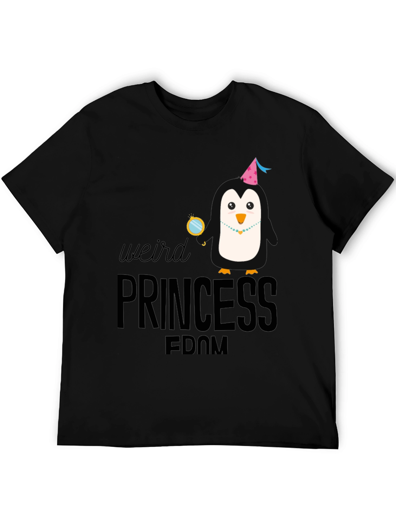 Weird Princessdom Penguin Graphic Tee