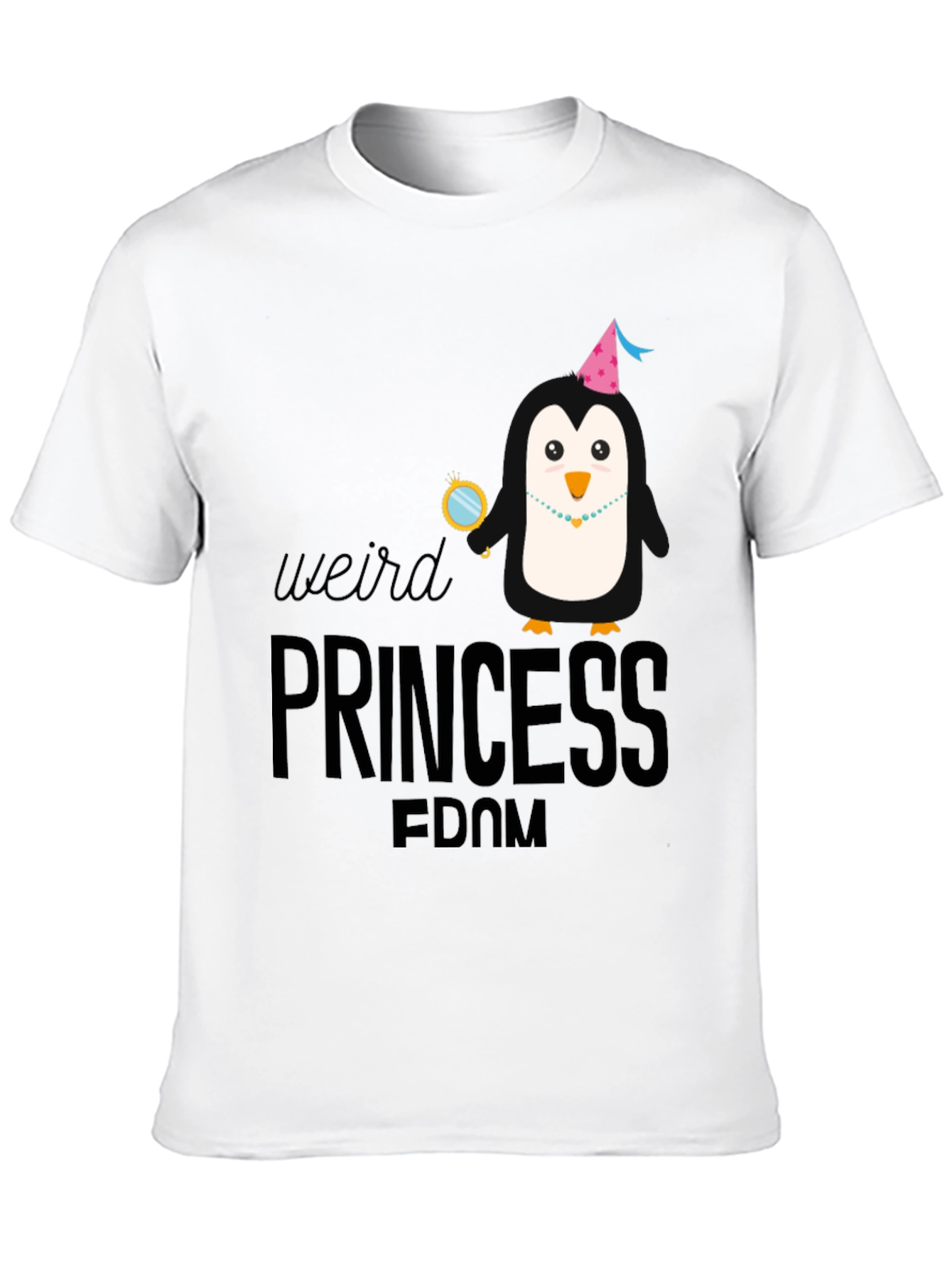 Weird Princessdom Penguin Graphic Tee