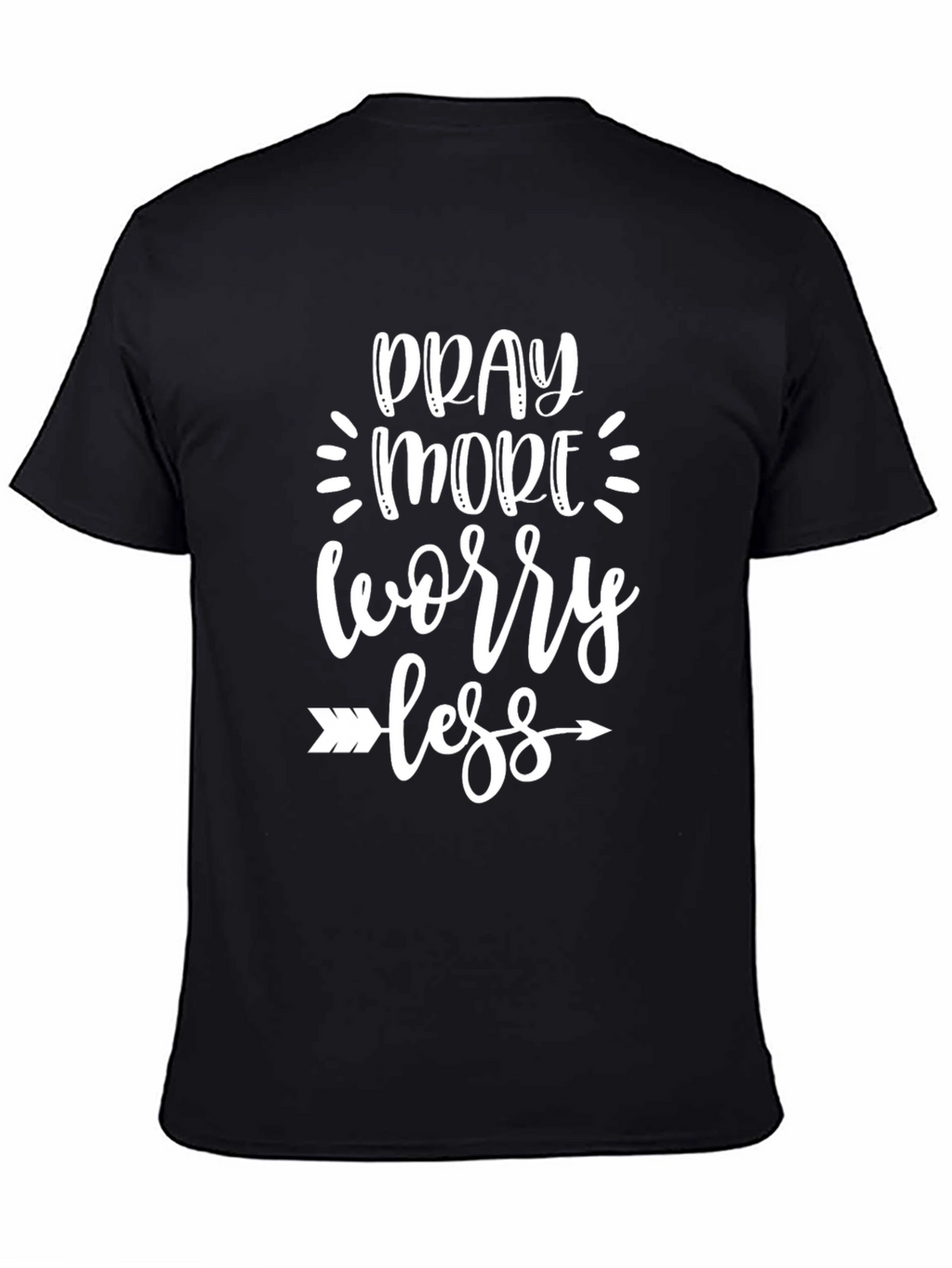 Pray More Worry Less Graphic Tee