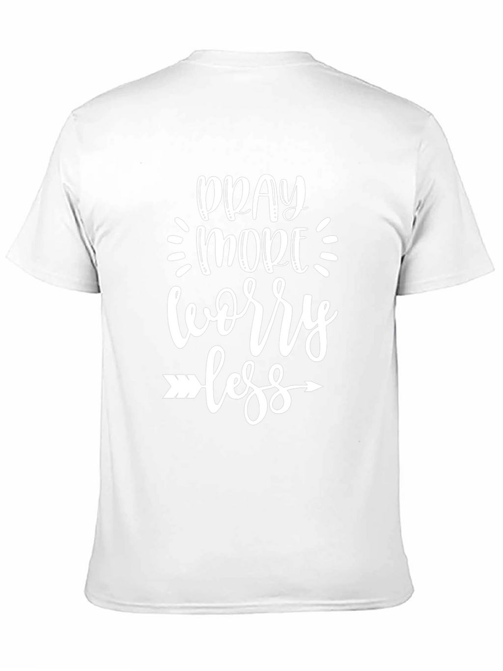 Pray More Worry Less Graphic Tee